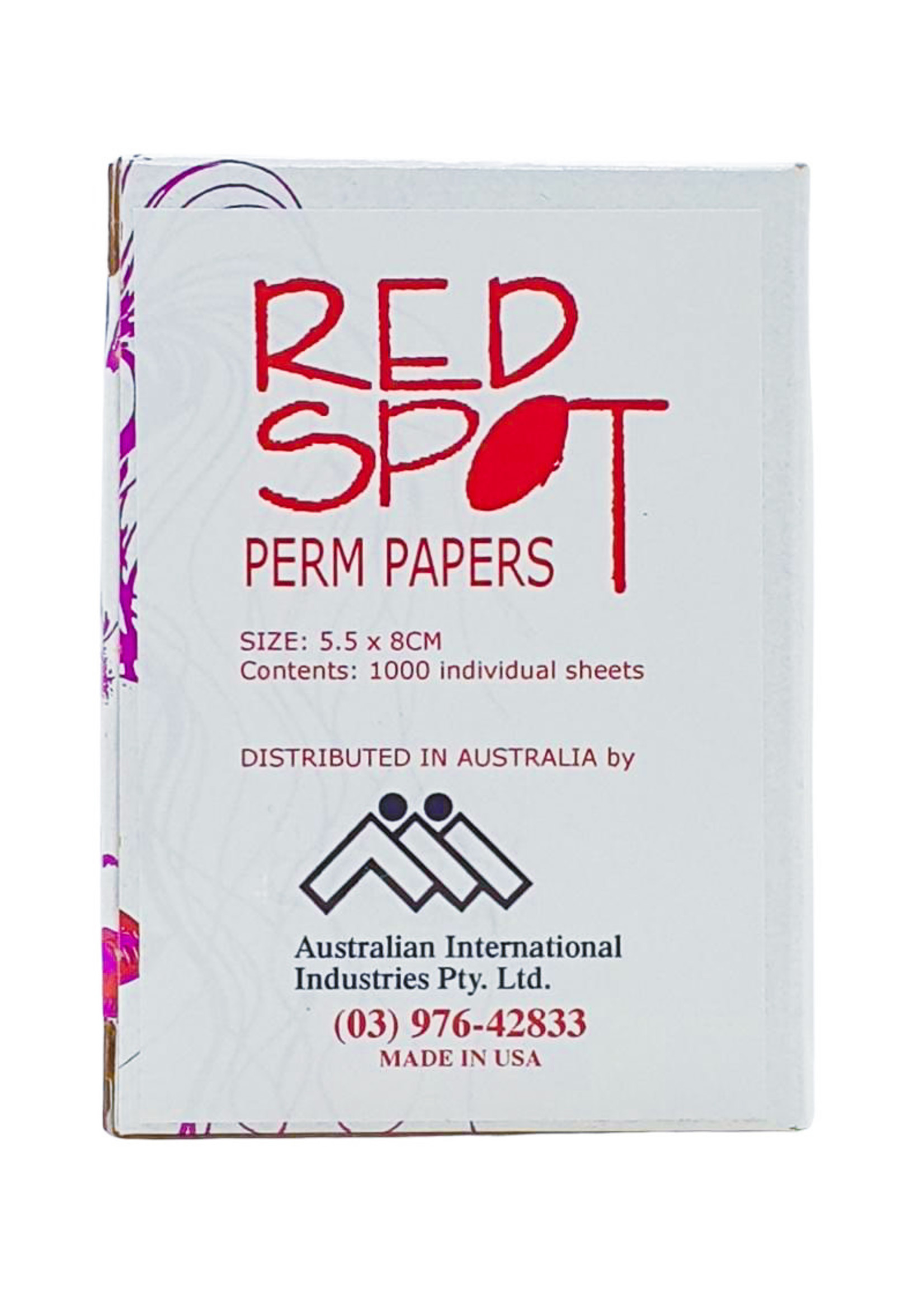 Red Spot Perm Papers Regular (5.5 x 8cm)