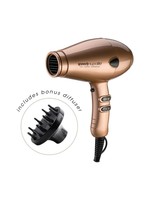 Speedy Ceramic Supalite Hair Dryer - Gold (With Diffuser)