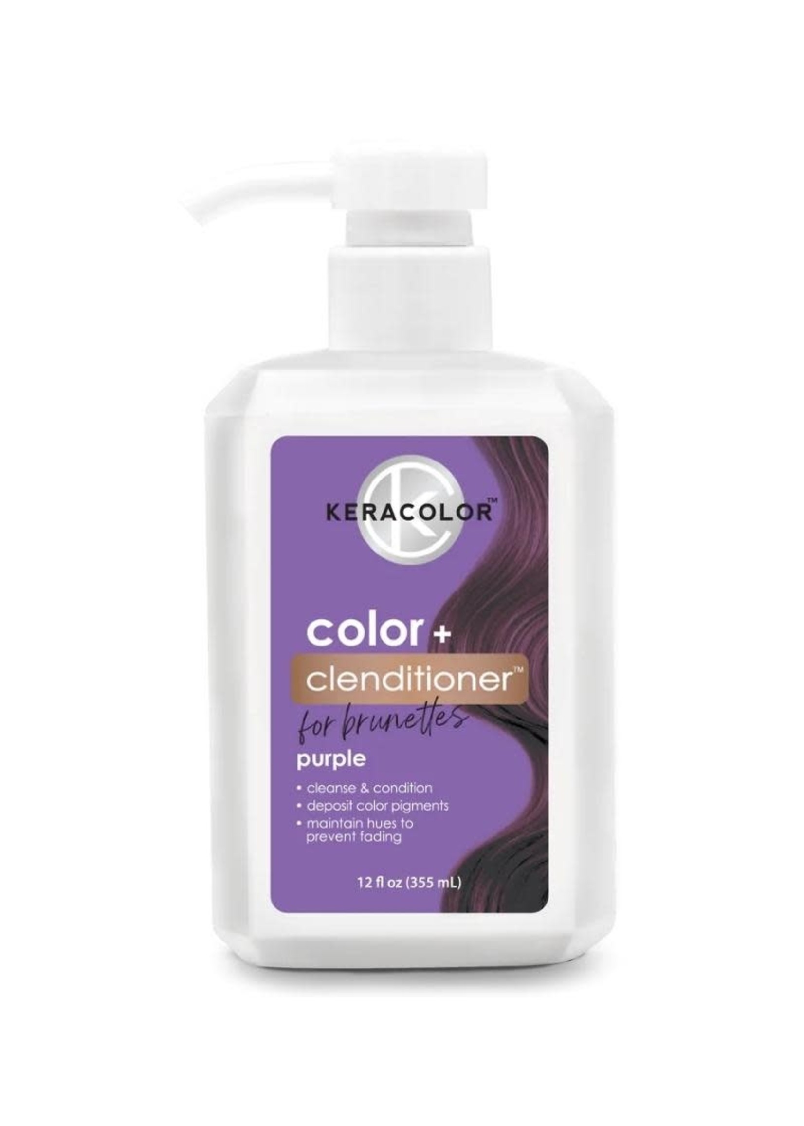 Keracolor Keracolor Color + Clenditioner Purple for Brunettes 355ml