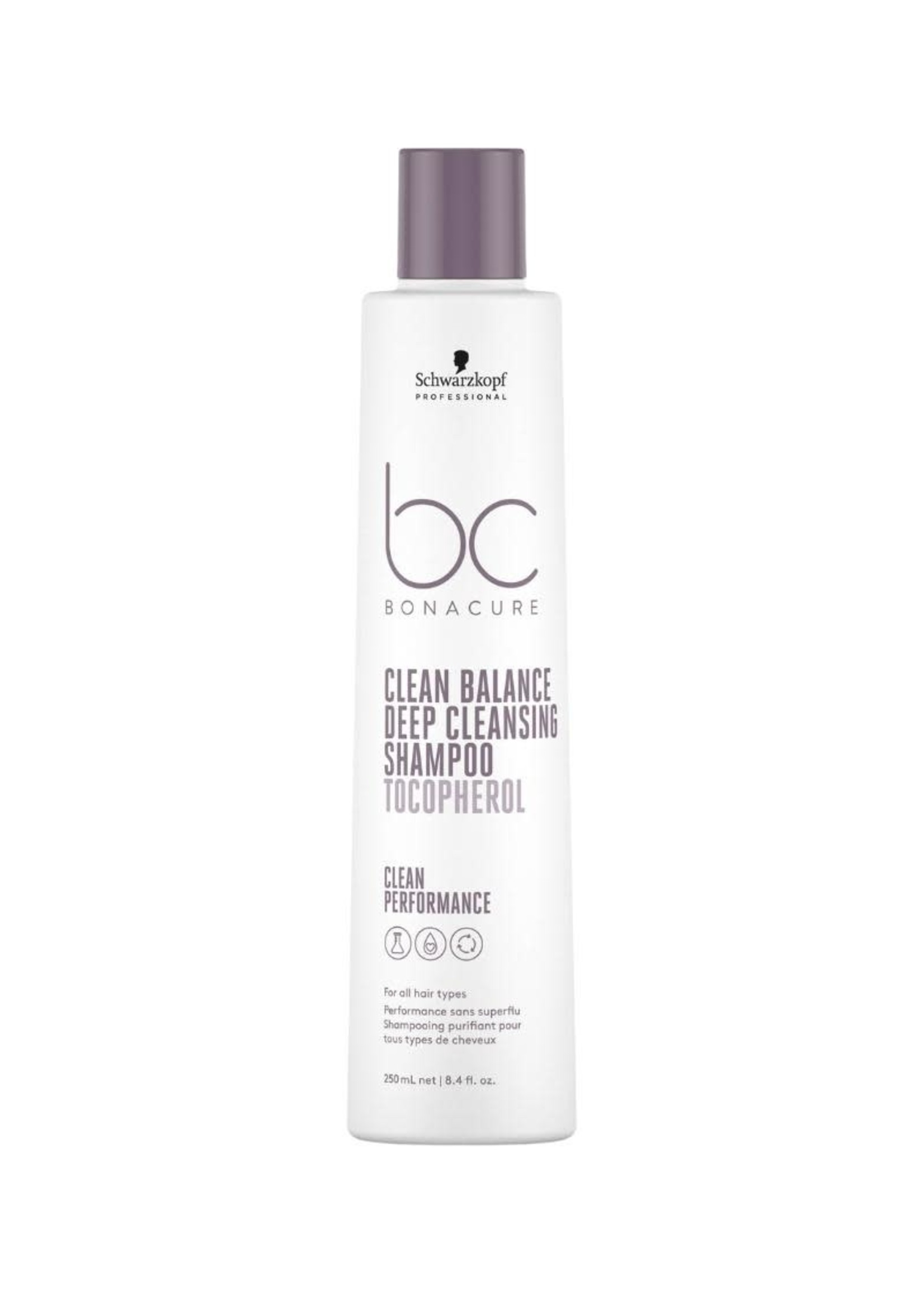 Schwarzkopf Professional Schwarzkopf BC Bonacure Clean Performance Clean Balance Deep Cleansing Shampoo 250ml