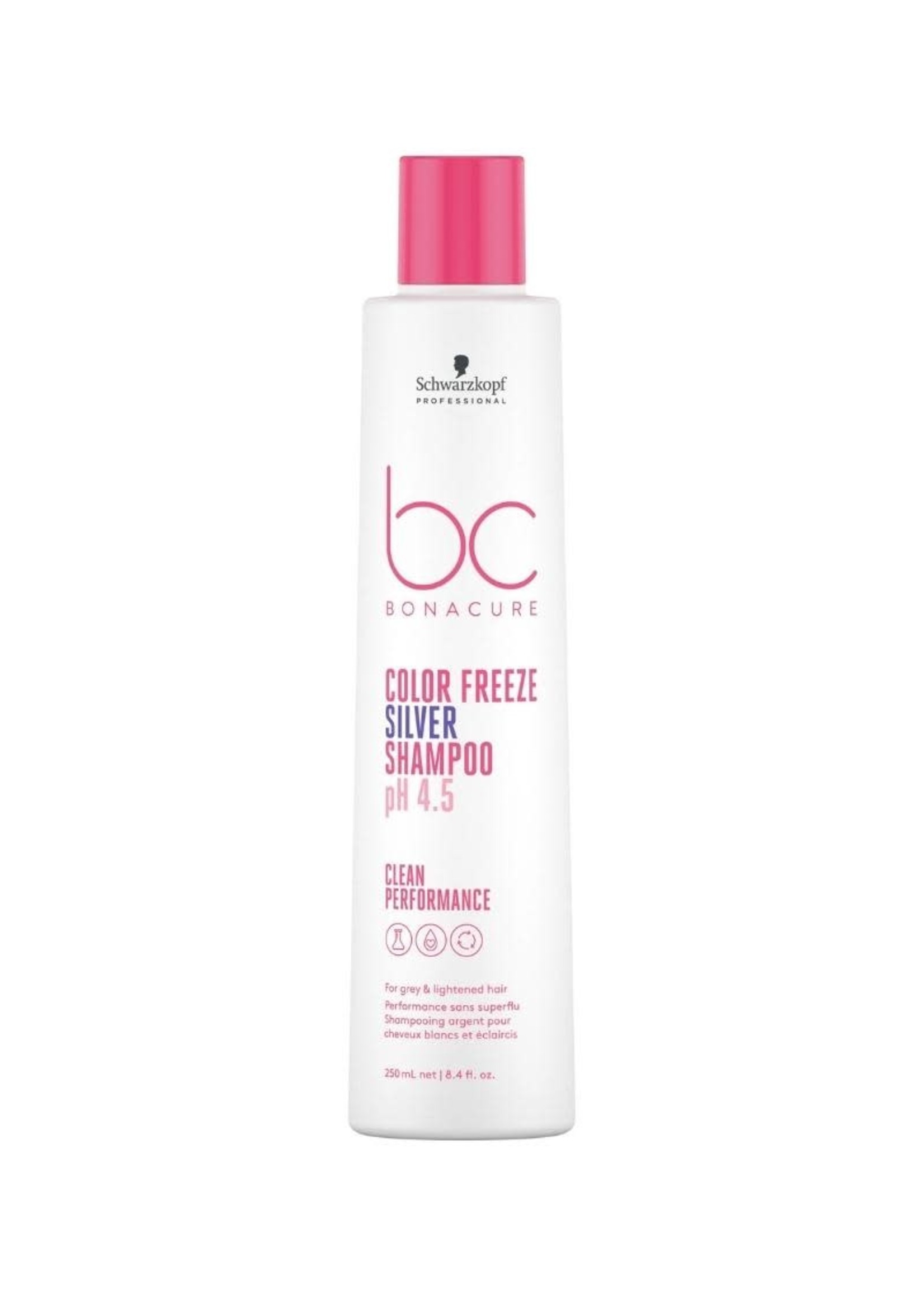 Schwarzkopf Professional Schwarzkopf BC Bonacure Clean Performance Ph 4.5 Color Freeze Silver Shampoo 250ml