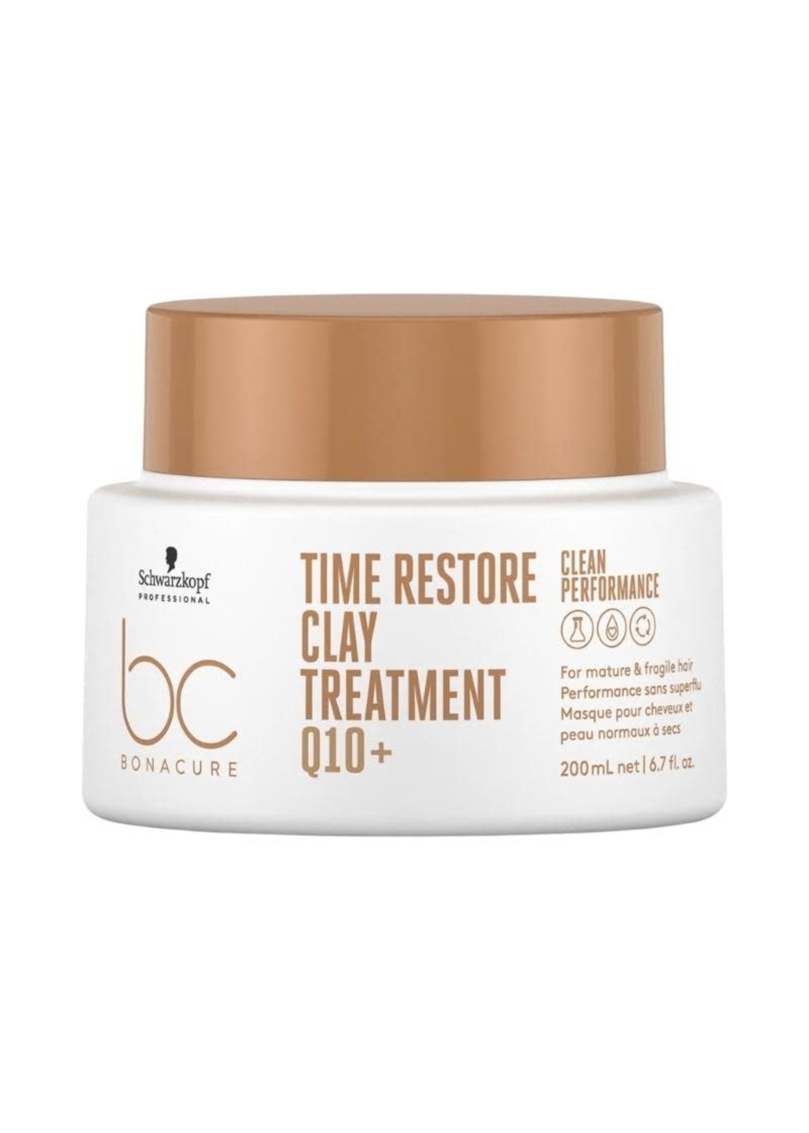 Schwarzkopf Professional Schwarzkopf BC Bonacure Clean Performance Time Restore Clay Treatment 200ml