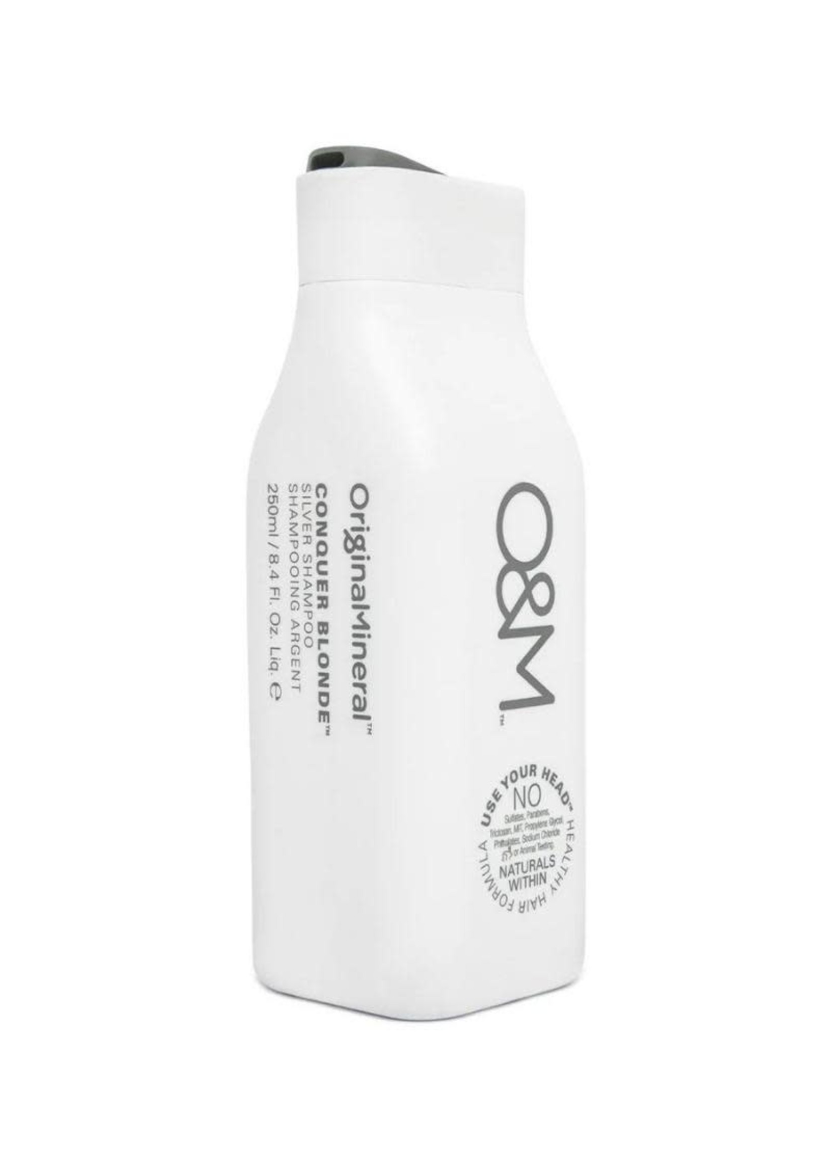 Original & Mineral O&M Conquer Blonde Silver Shampoo 250ml