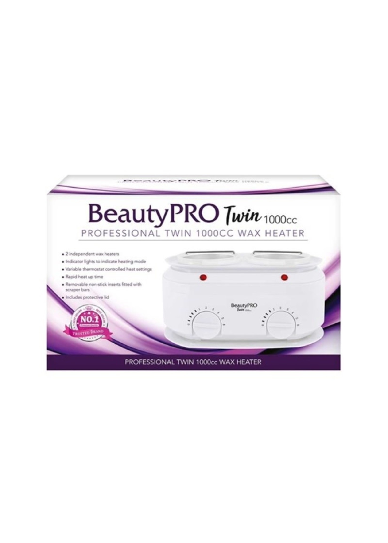 BeautyPRO Beautypro Twin 1000cc Wax Heater