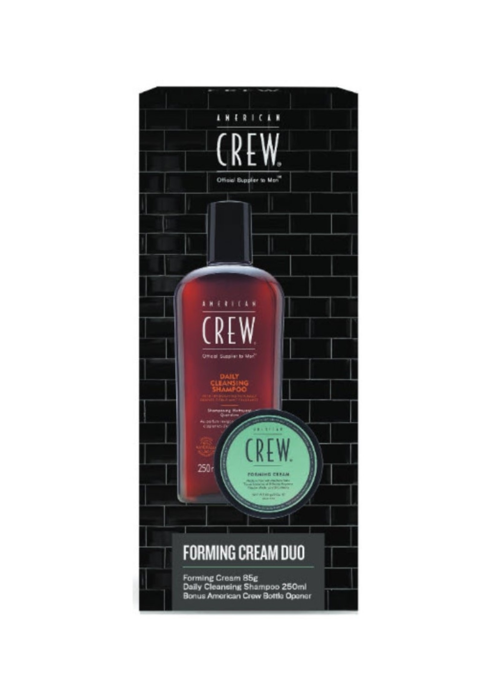 American Crew American Crew Xmas Forming Cream & Daily Cleansing Shampoo Duo Pack