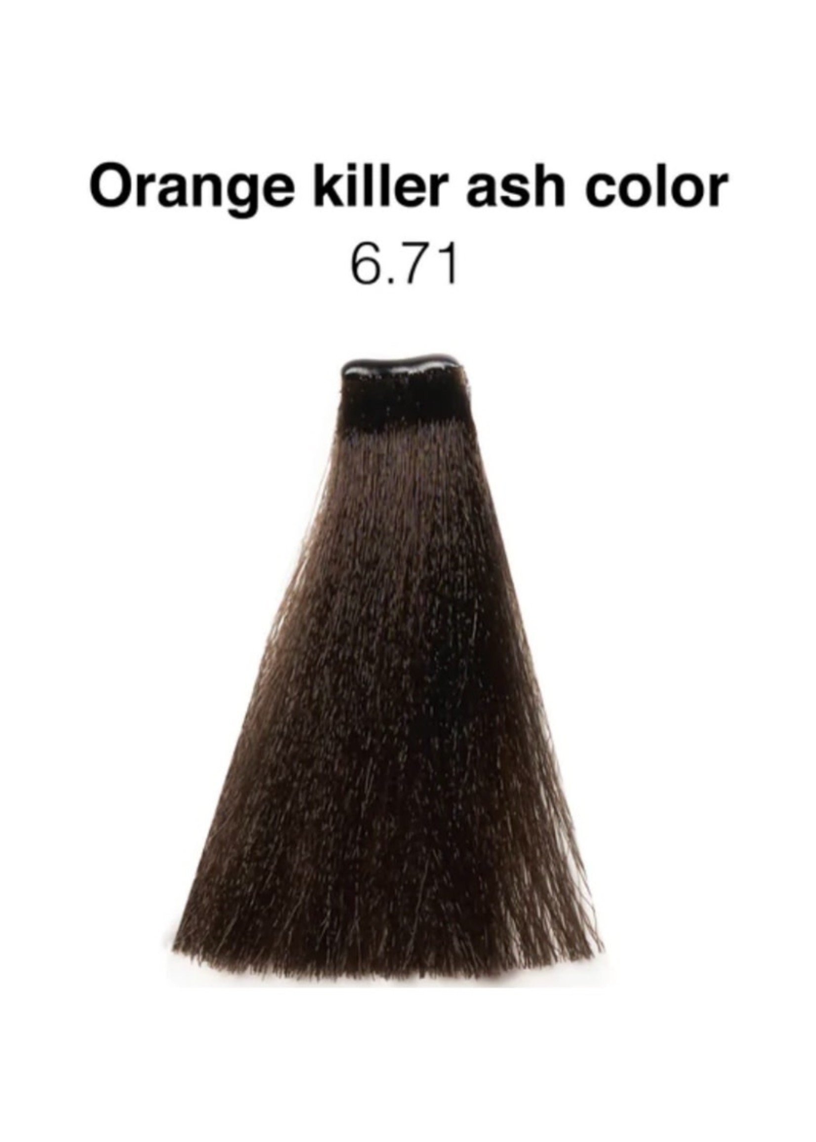 Nouvelle Nouvelle Hair Colour 6.71 Dark Orange Killer Ash Blonde 100ml