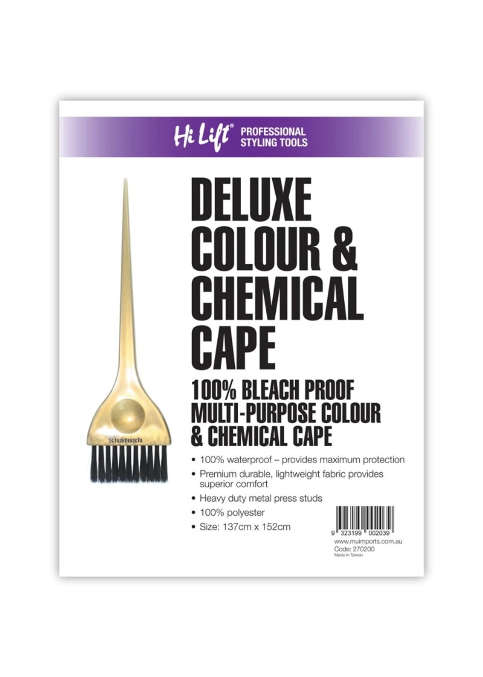 Hi Lift Hi Lift Deluxe Colour & Chemical Cape