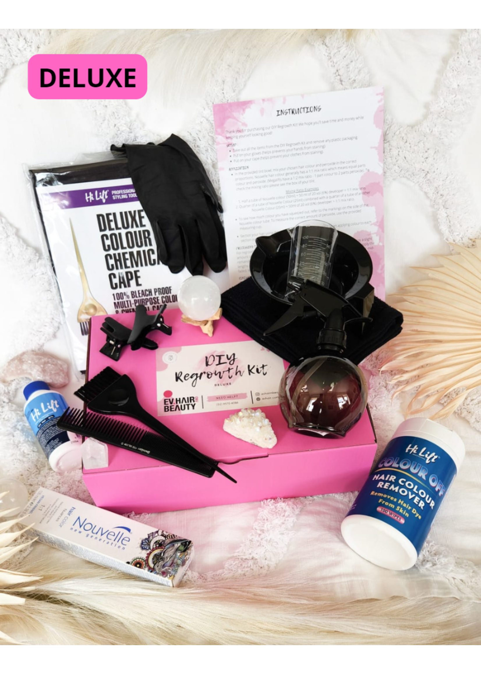 DIY Professional Home Hair Dye Kit - Regrowth