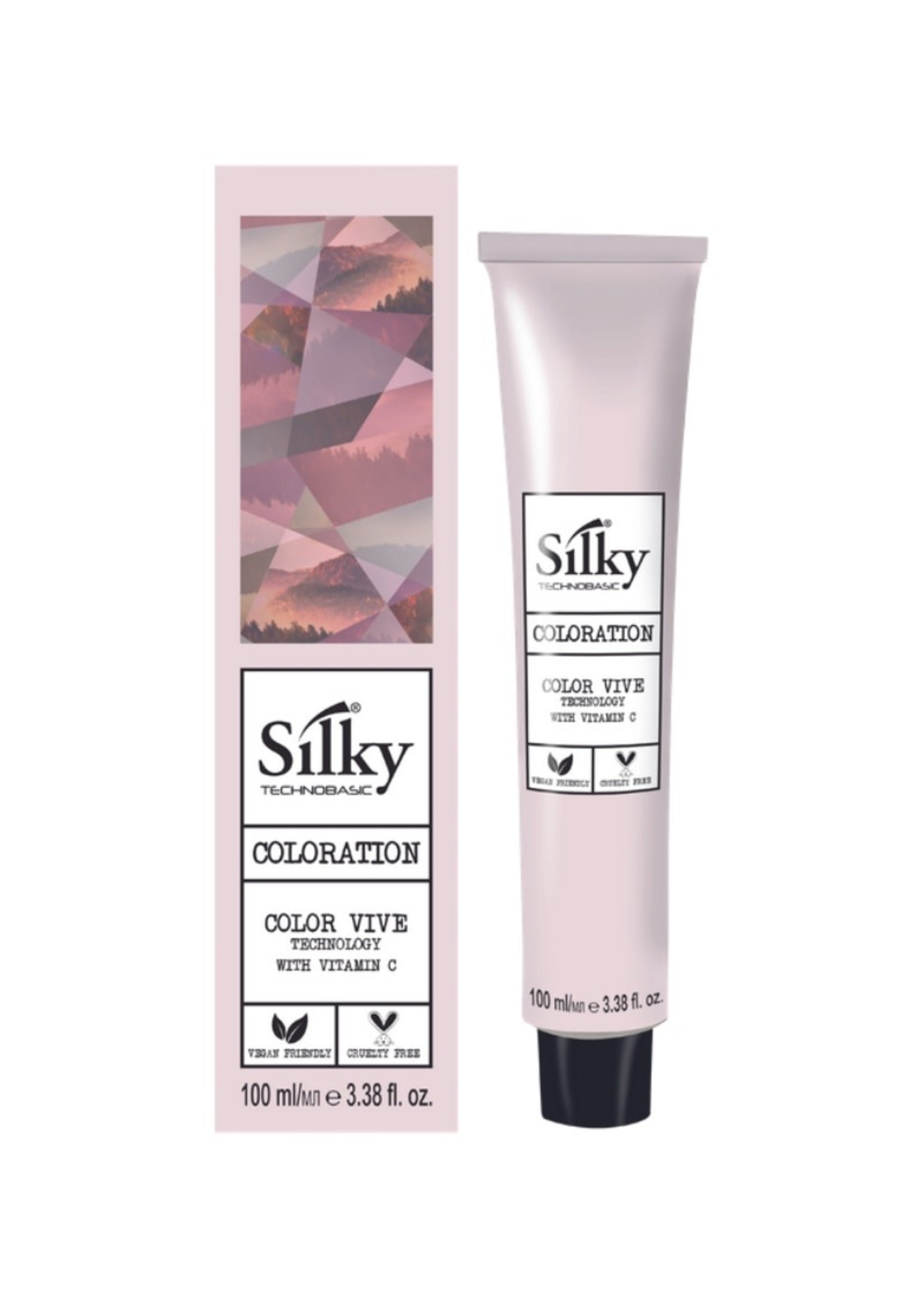 Silky Silky Coloration Hair Colour 6.1 100ml