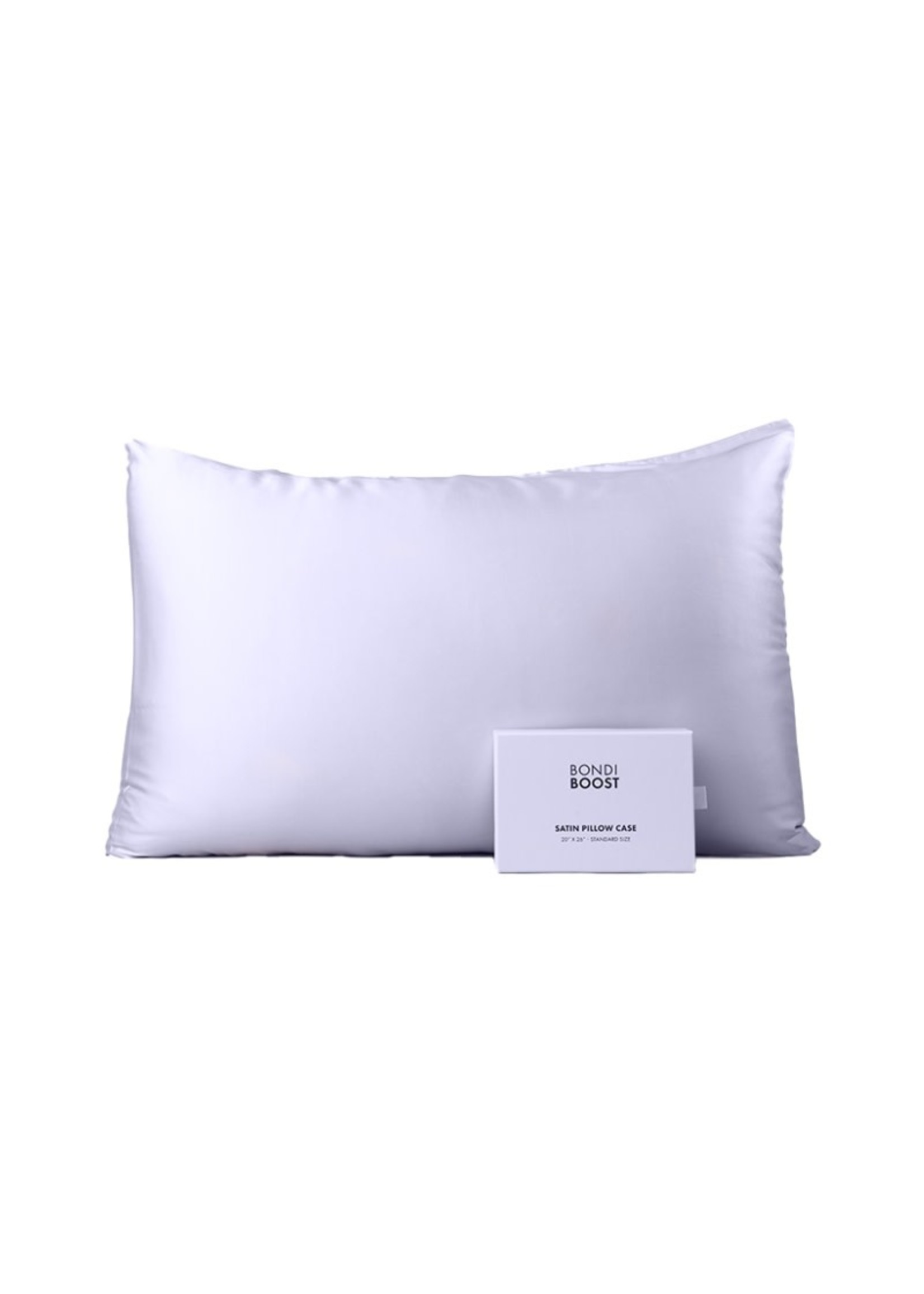 Bondi Boost Bondi Boost Satin Pillowcase - Grey - Standard Size