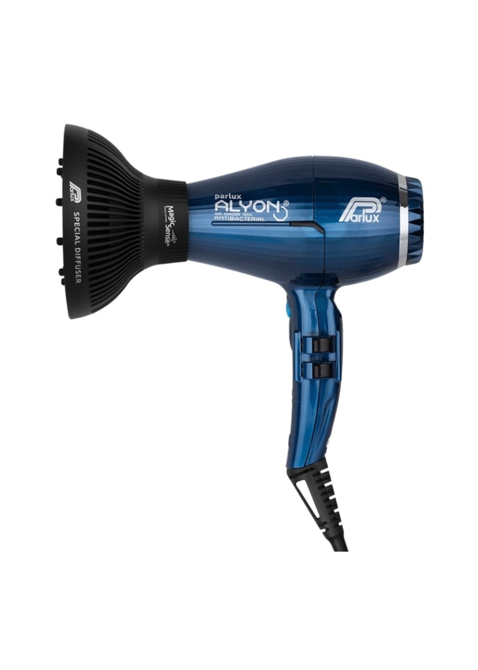Parlux Parlux Alyon Air Ionizer 2250W Tech Hairdryer With Diffuser - Midnight Blue