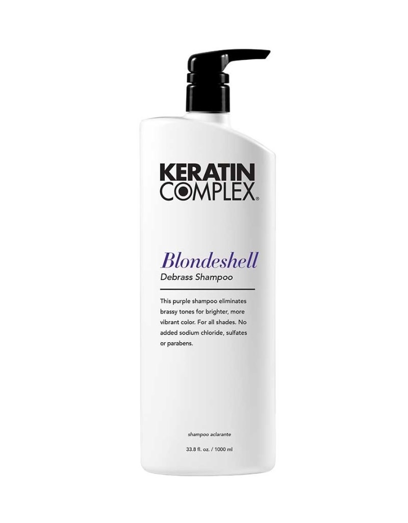Keratin Complex Blondeshell Shampoo 1L EV Hair and Beauty