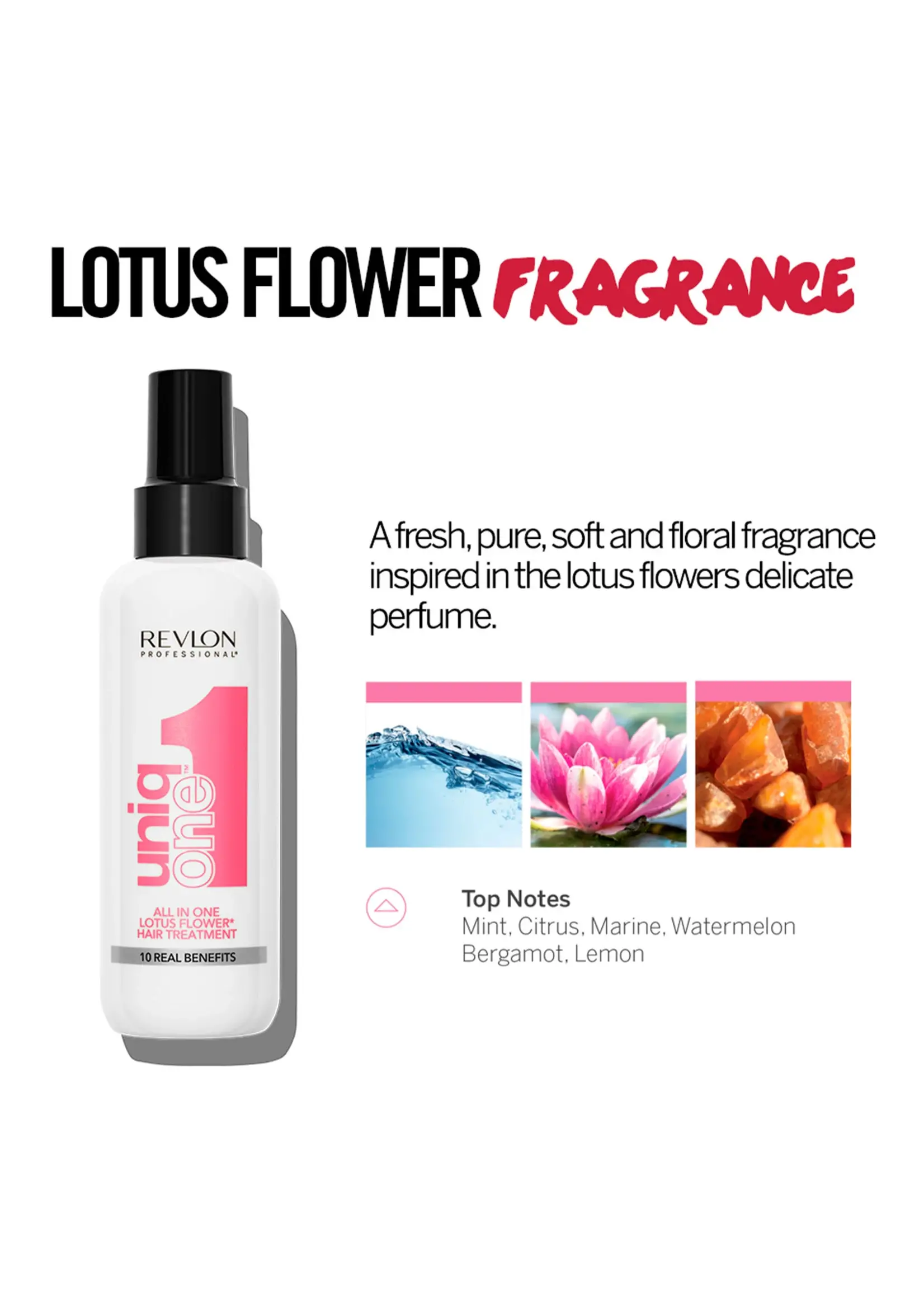 Revlon Professional Revlon Professional Uniqone Hair Treatment 150ml - Lotus Flower Fragrance