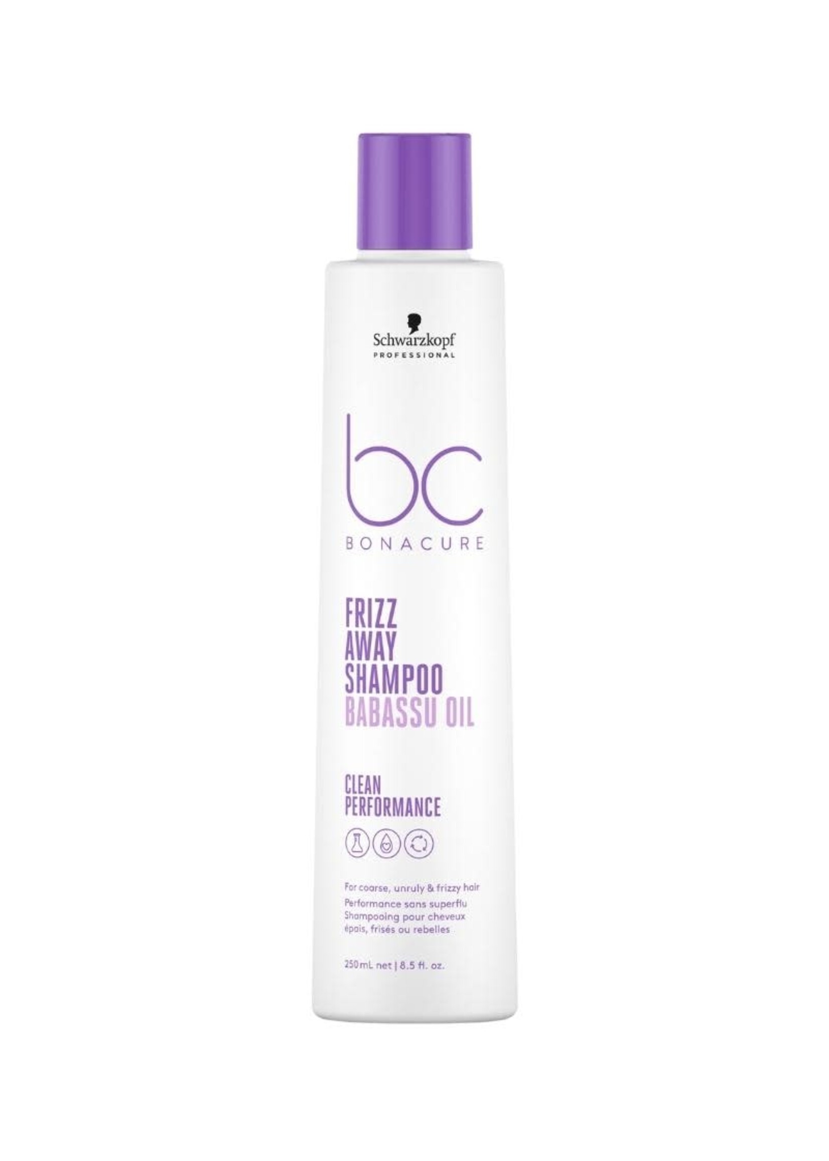 Schwarzkopf Professional Schwarzkopf BC Bonacure Clean Performance Frizz Away Shampoo 250ml