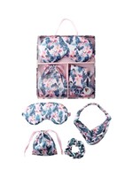 Lulu Grace Satin Sleep Essentials Gift Set - Pink Paradise