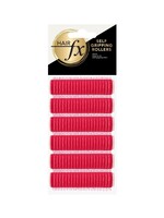 Hair FX Hair FX Self-Gripping Velcro Rollers 13mm Red 6pk