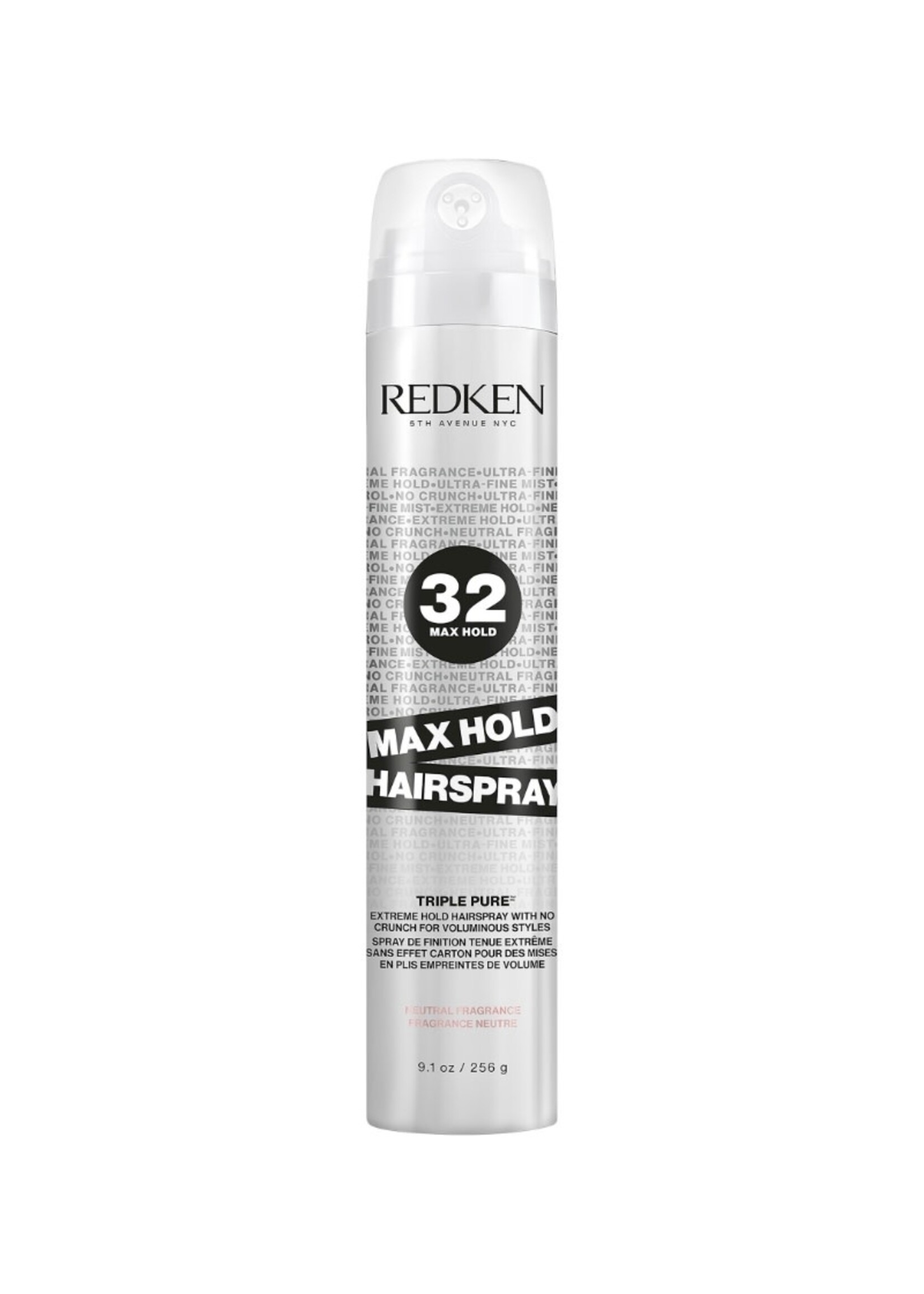 Redken Redken 32 Max Hold Hairspray Triple Pure 256g