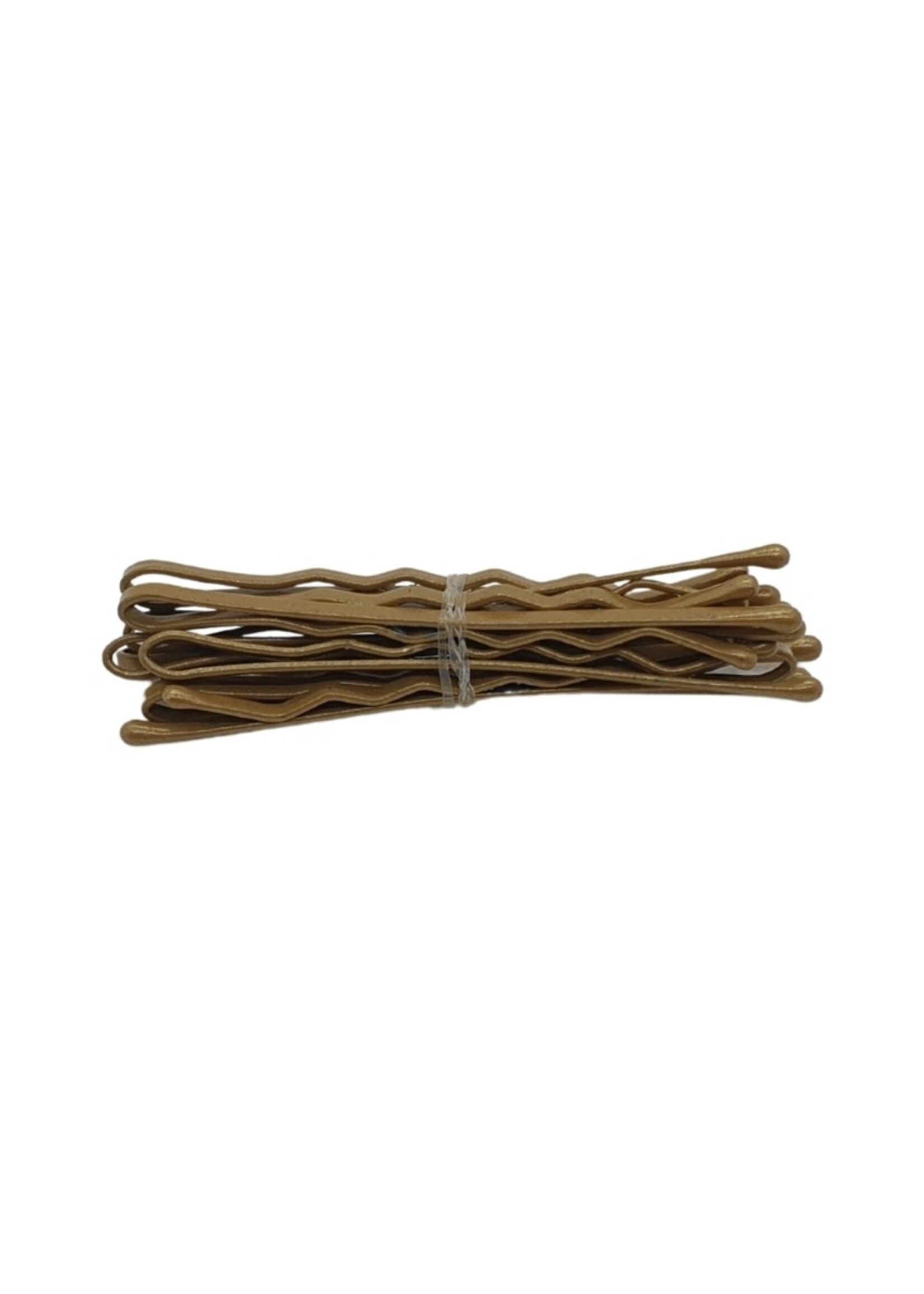 999 Premium Pin Company 999 Bobby Pins 2 Inch Matte Gold 10pcs