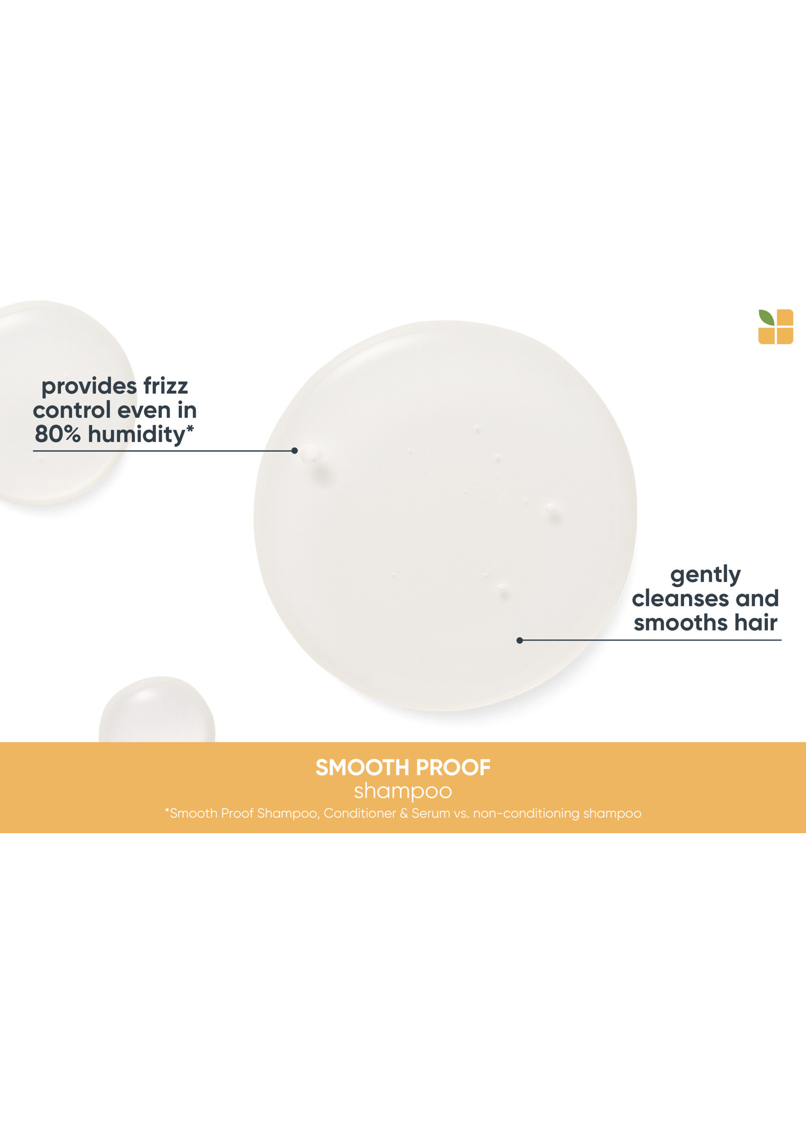 Biolage SmoothProof Shampoo 1L (Classic)