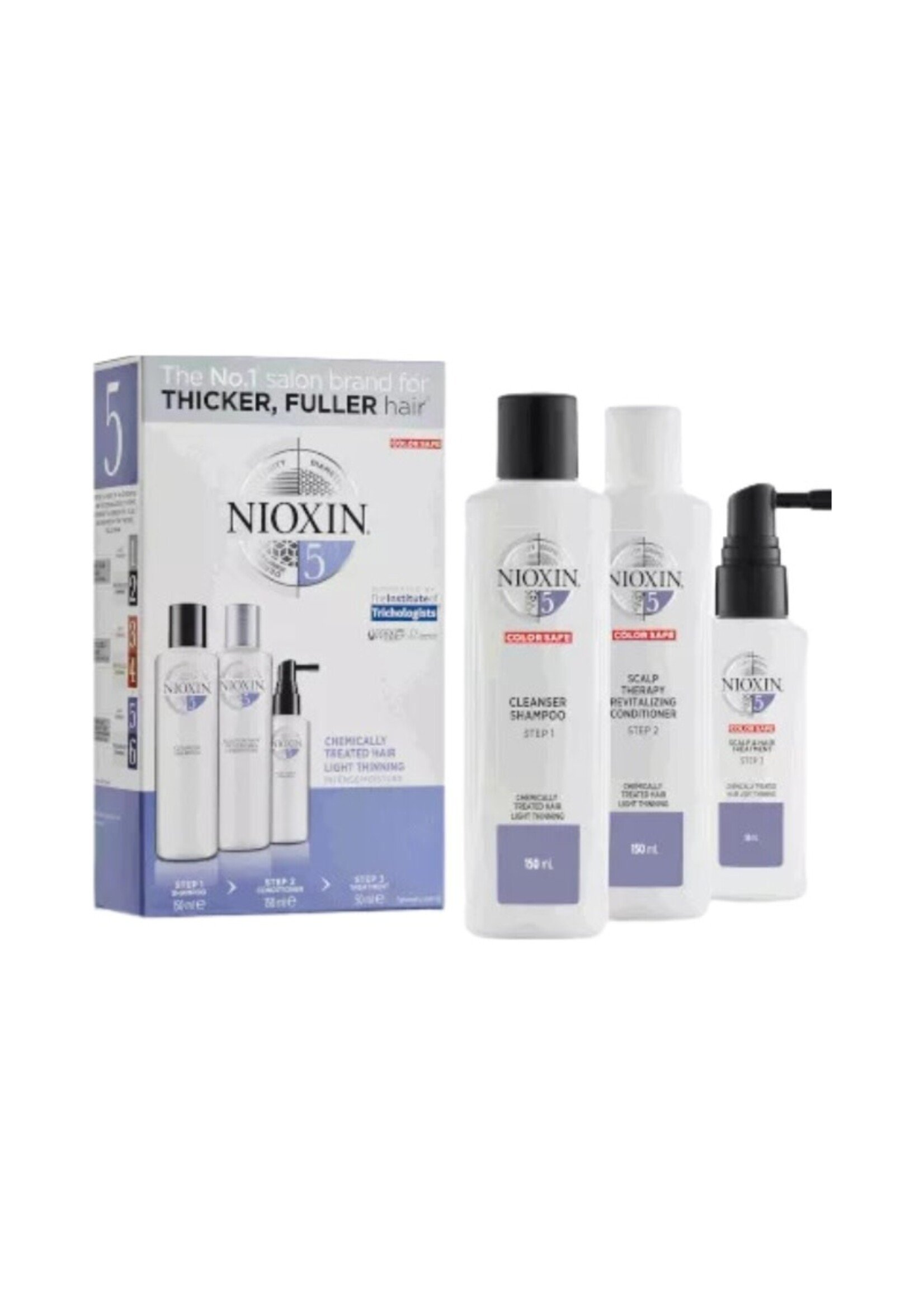 Nioxin Nioxin System 5 Chemically Treated Hair Trio Pack