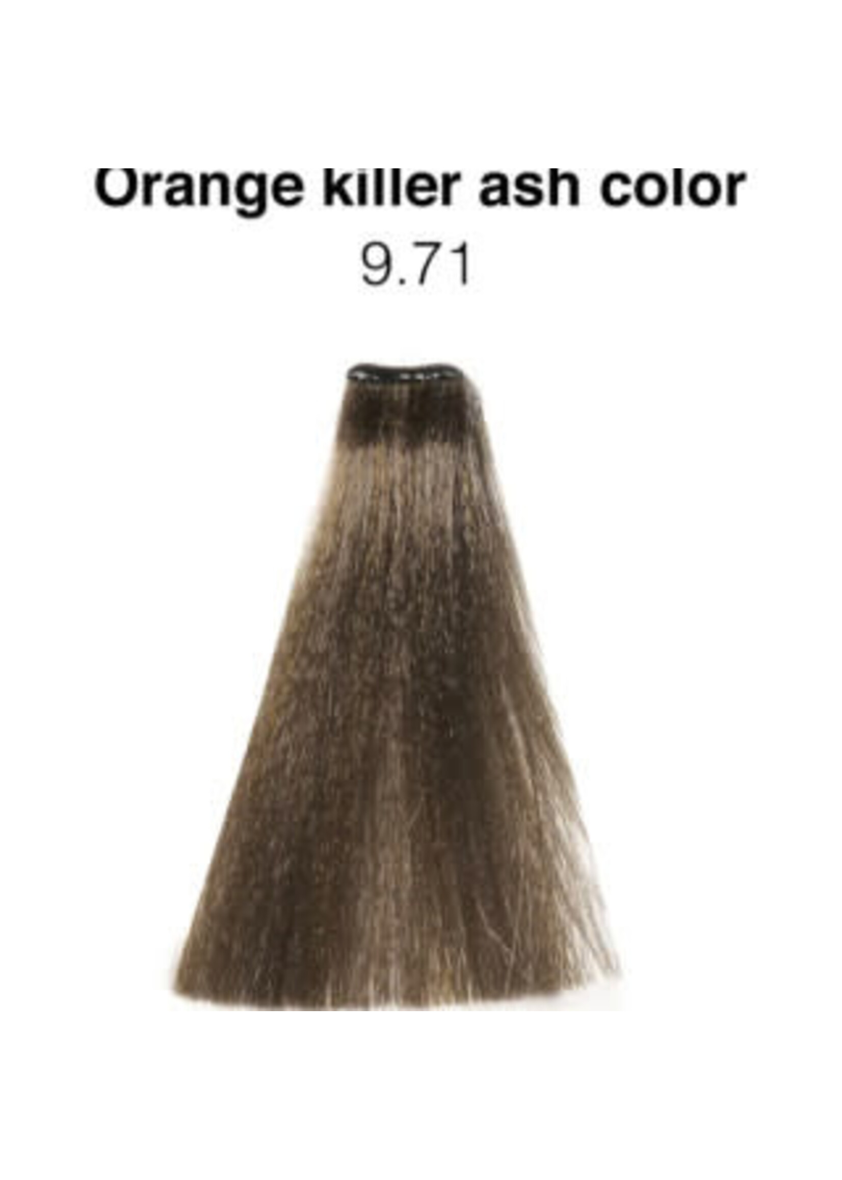 Nouvelle Nouvelle Hair Colour 9.71 Very Light Orange Killer Ash Blonde 100ml