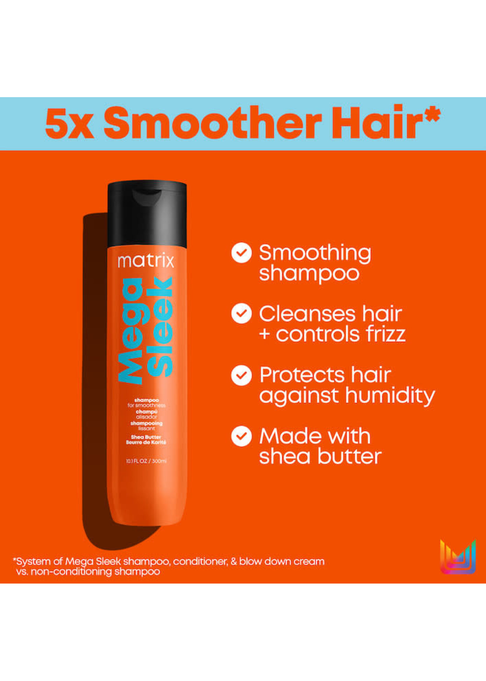 Matrix Matrix Mega Sleek Shampoo 300ml (Classic)