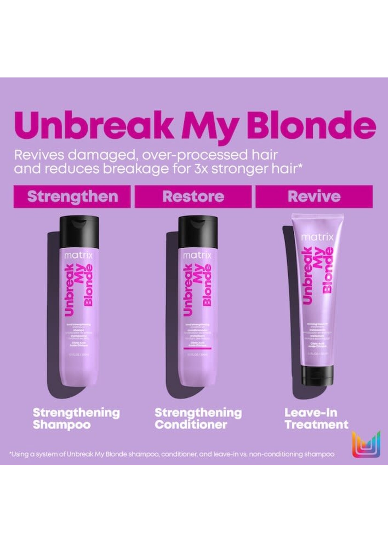 Matrix Matrix Unbreak My Blonde Shampoo 300ml
