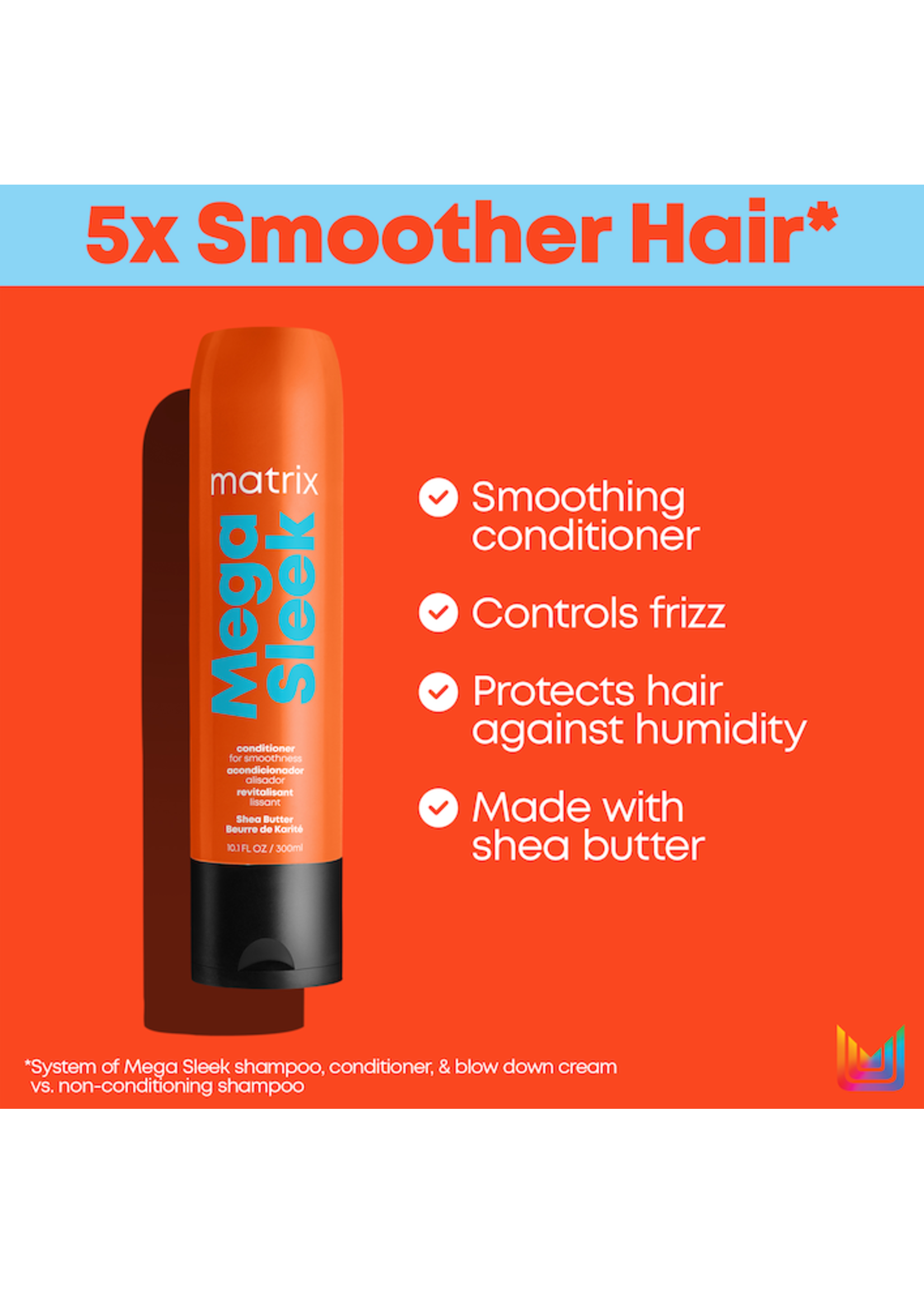 Matrix Matrix Mega Sleek Conditioner 300ml (Classic)
