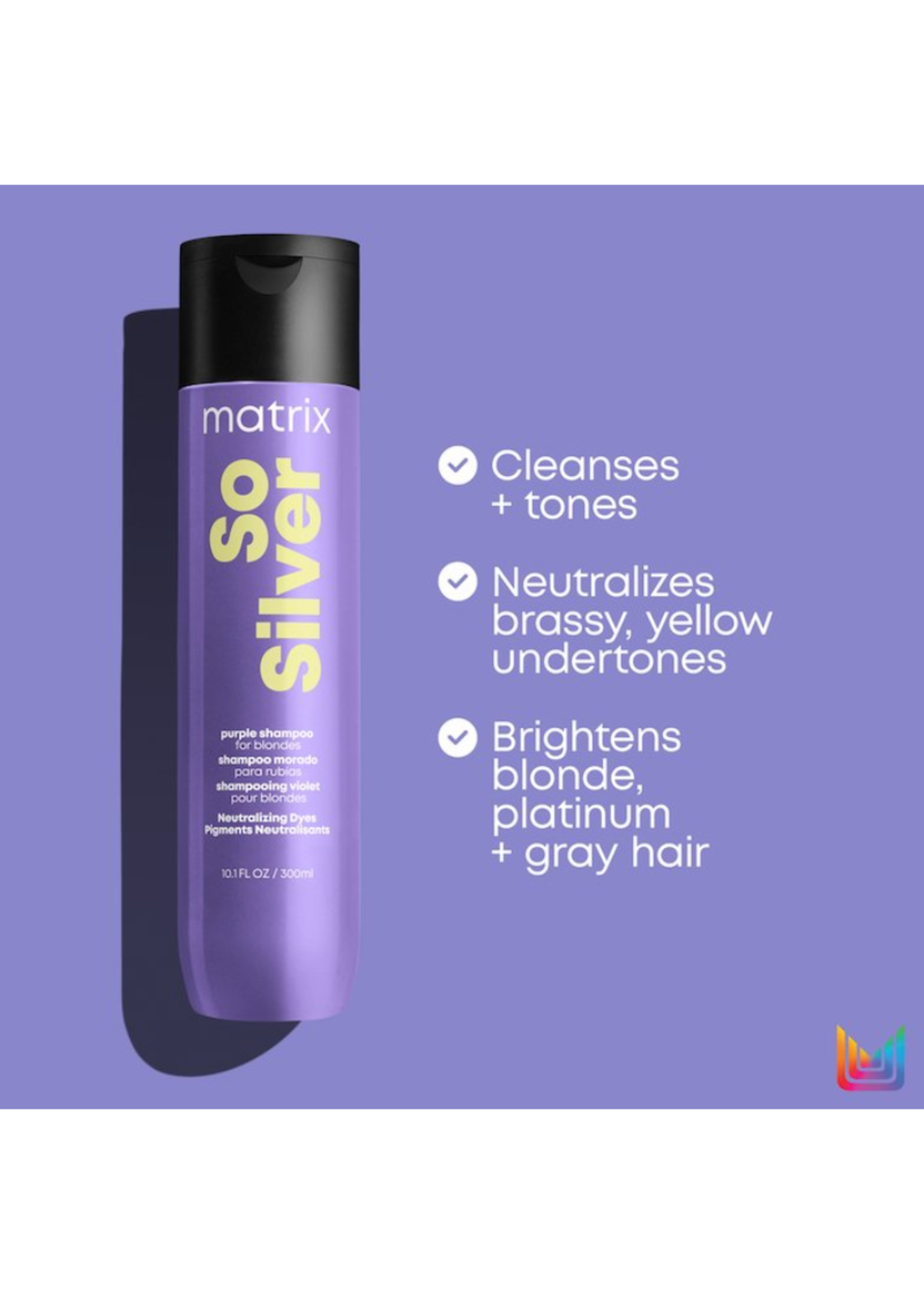 Matrix Matrix So Silver Purple Shampoo 300ml