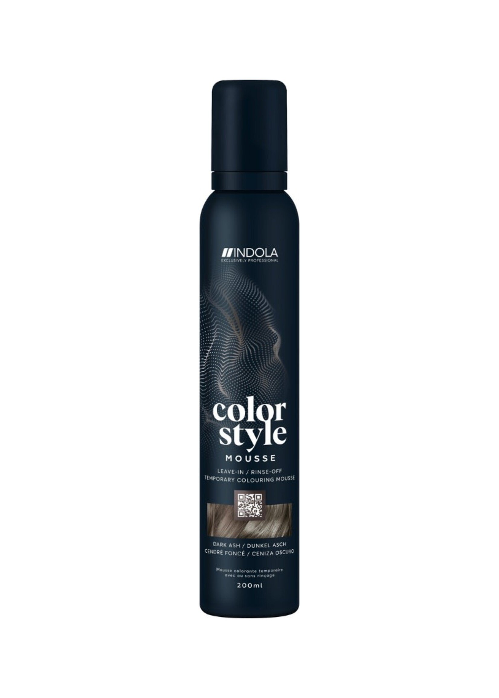 Indola Indola Color Style Mousse Dark Ash 200ml