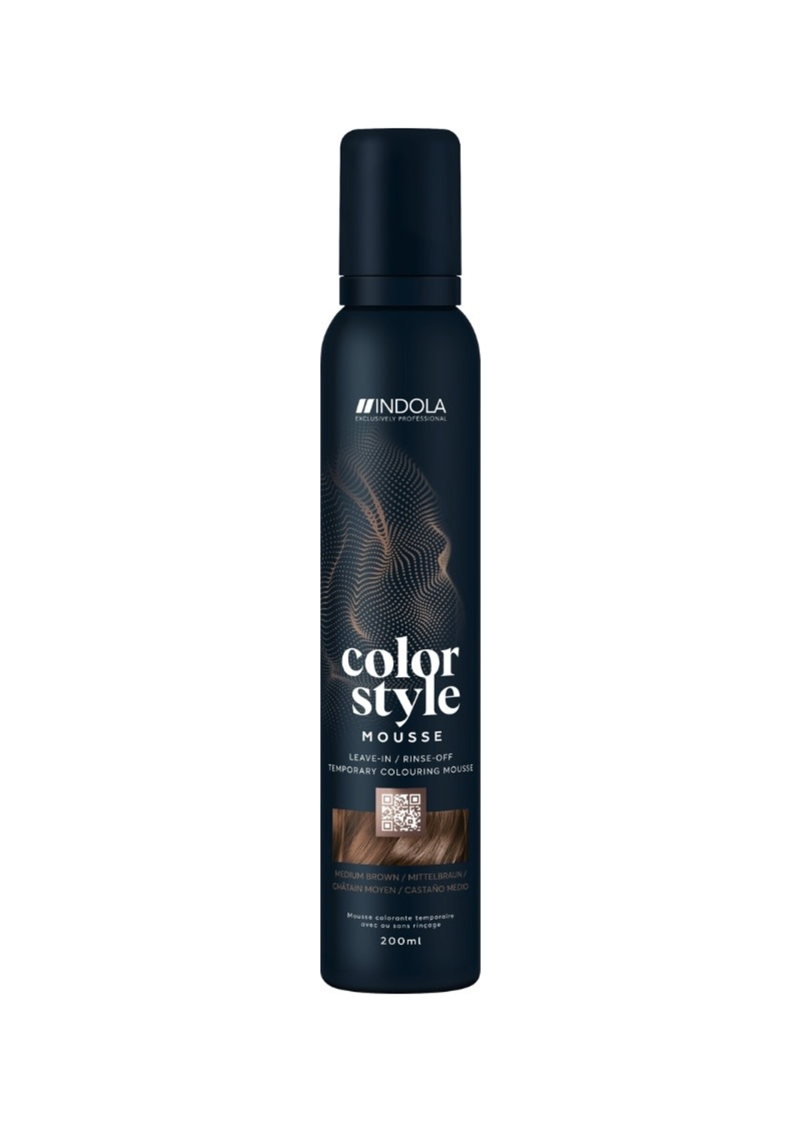 Indola Indola Color Style Mousse Medium Brown 200ml