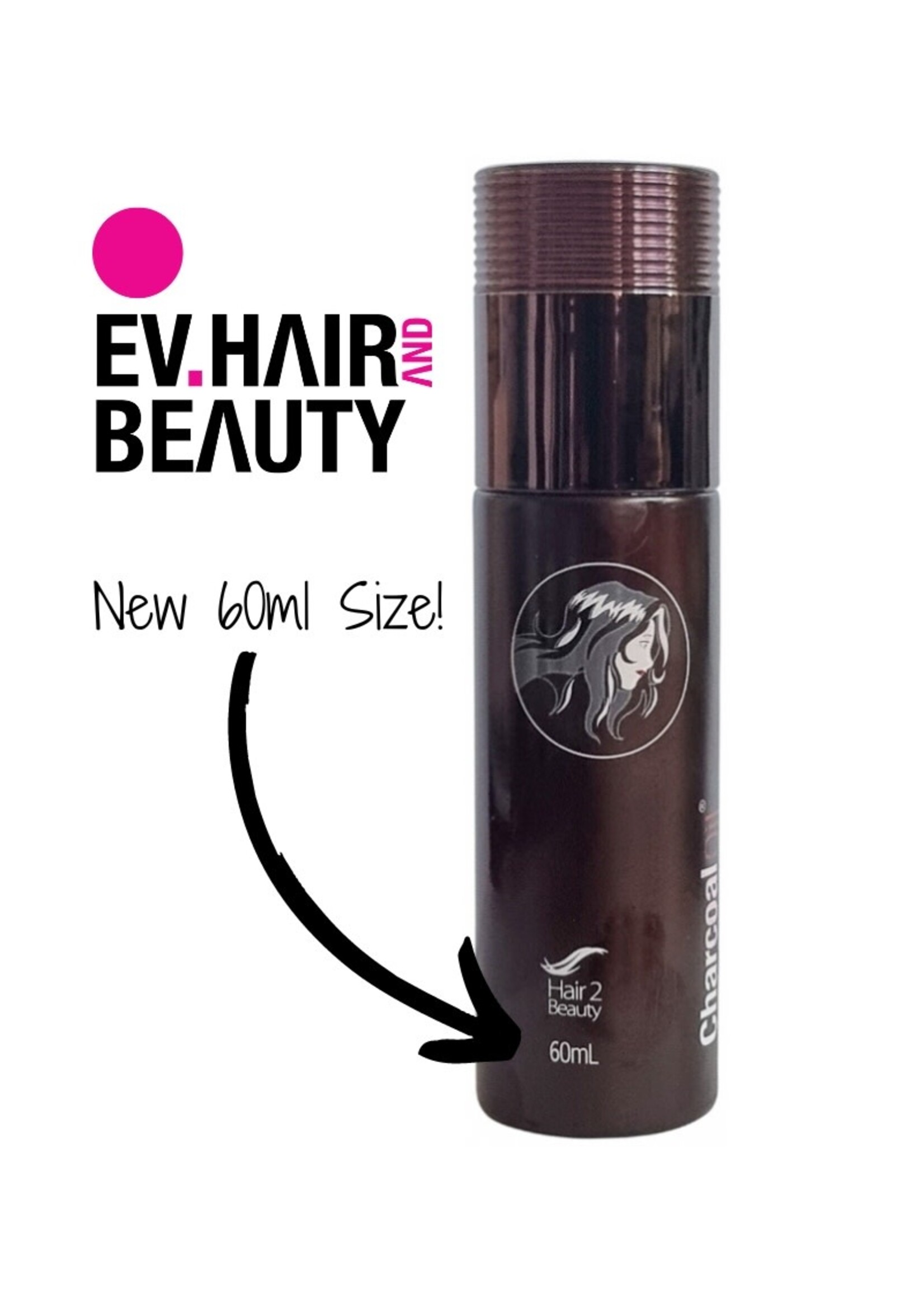 H2B H2B Charcoal & Argan Oil 60ml
