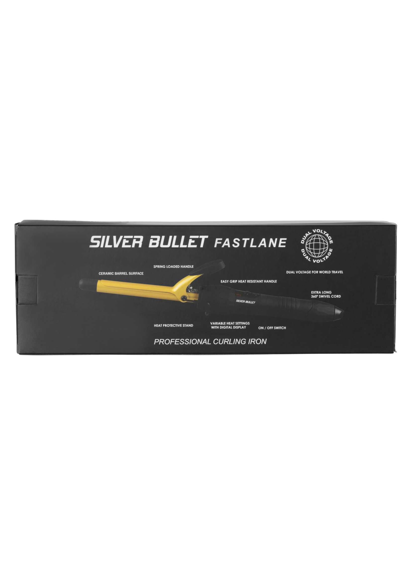 Silver Bullet Silver Bullet Fastlane Ceramic Curling Iron Gold - 16mm