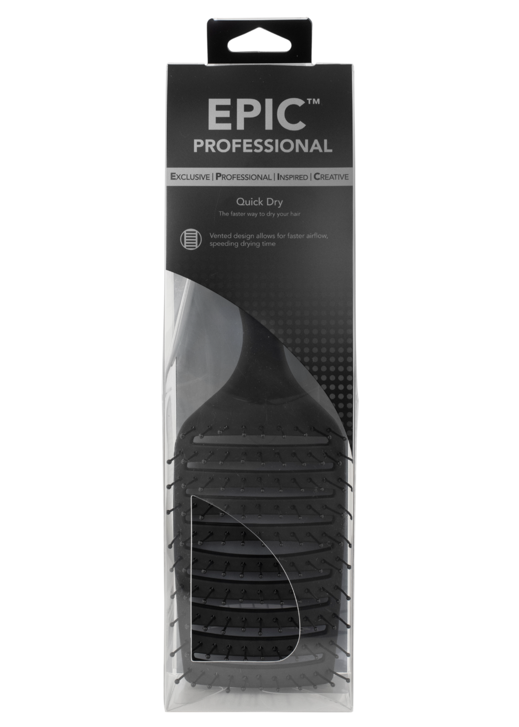 WetBrush WetBrush Epic Professional Quick Dry Vent Brush - Black