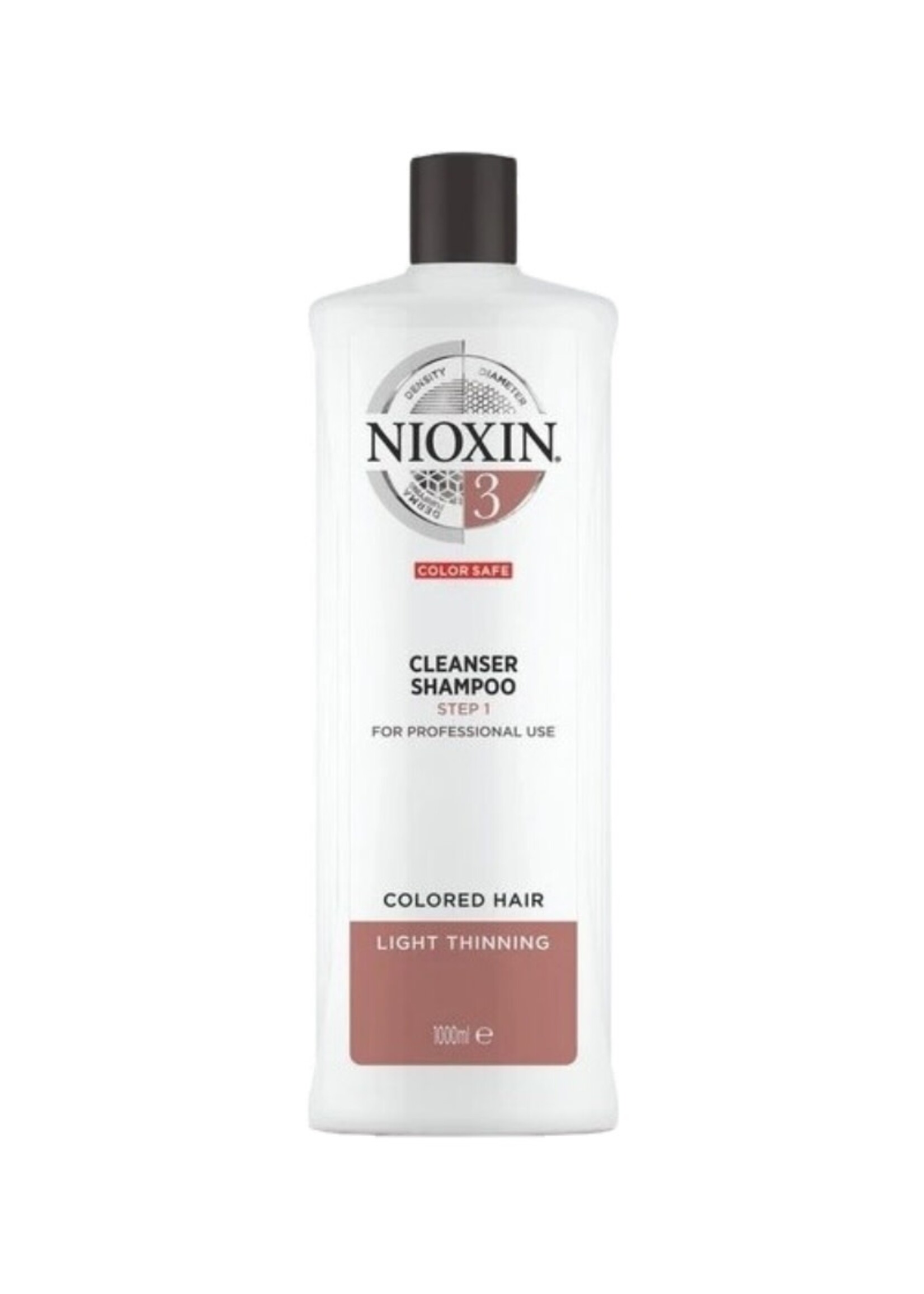 Nioxin Nioxin System 3 Cleanser Shampoo 1L (Classic)