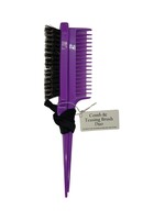 999 Premium Pin Company 999 Teasing Brush & Comb Duo Purple