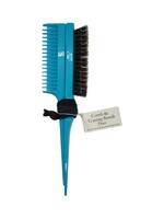 999 Premium Pin Company 999 Teasing Brush & Comb Duo Turquoise