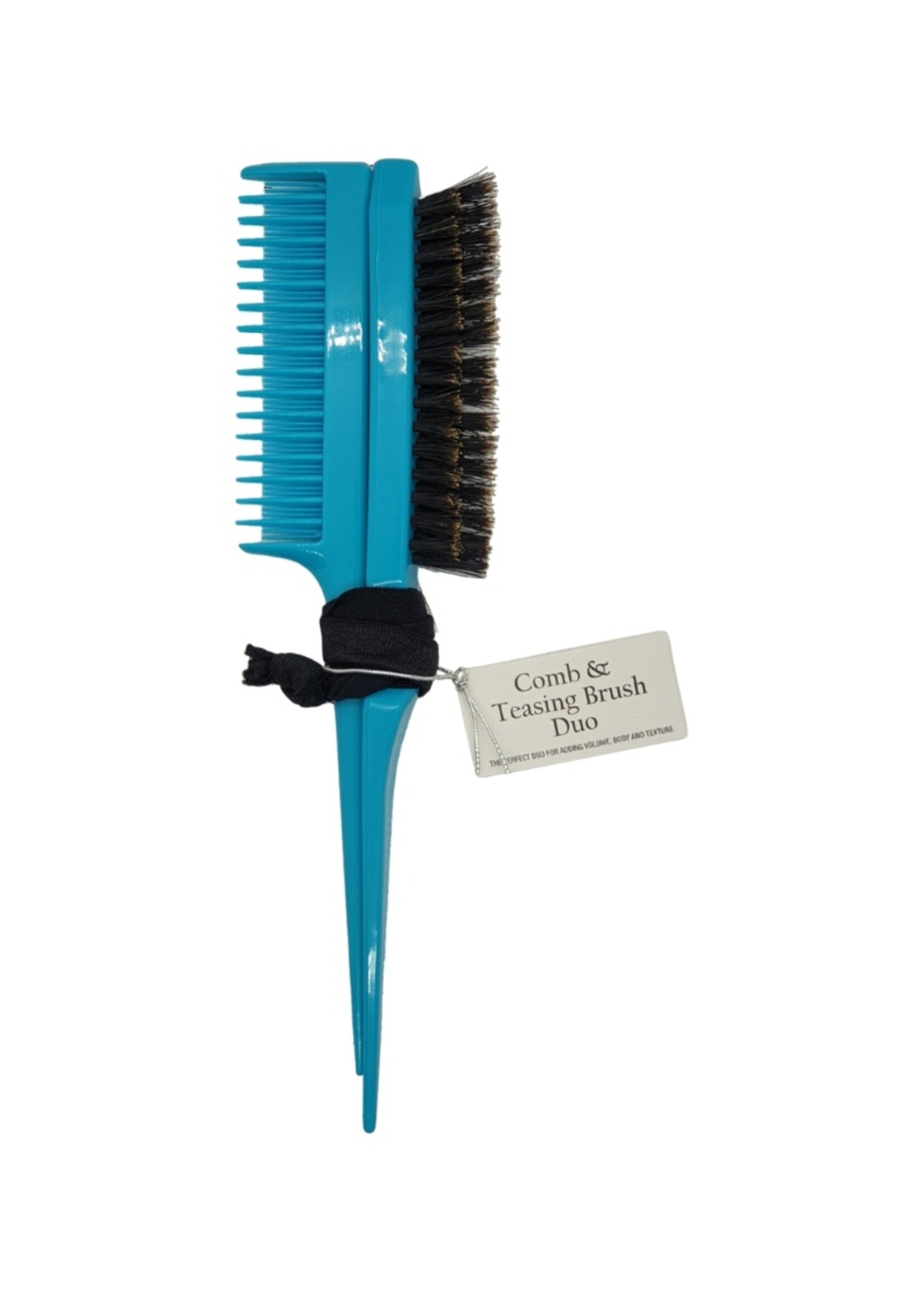 999 Premium Pin Company 999 Teasing Brush & Comb Duo Turquoise