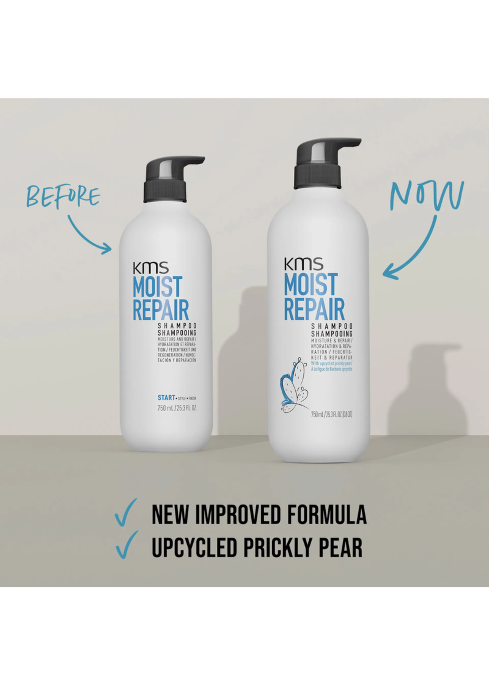KMS KMS Moistrepair Shampoo 750ml