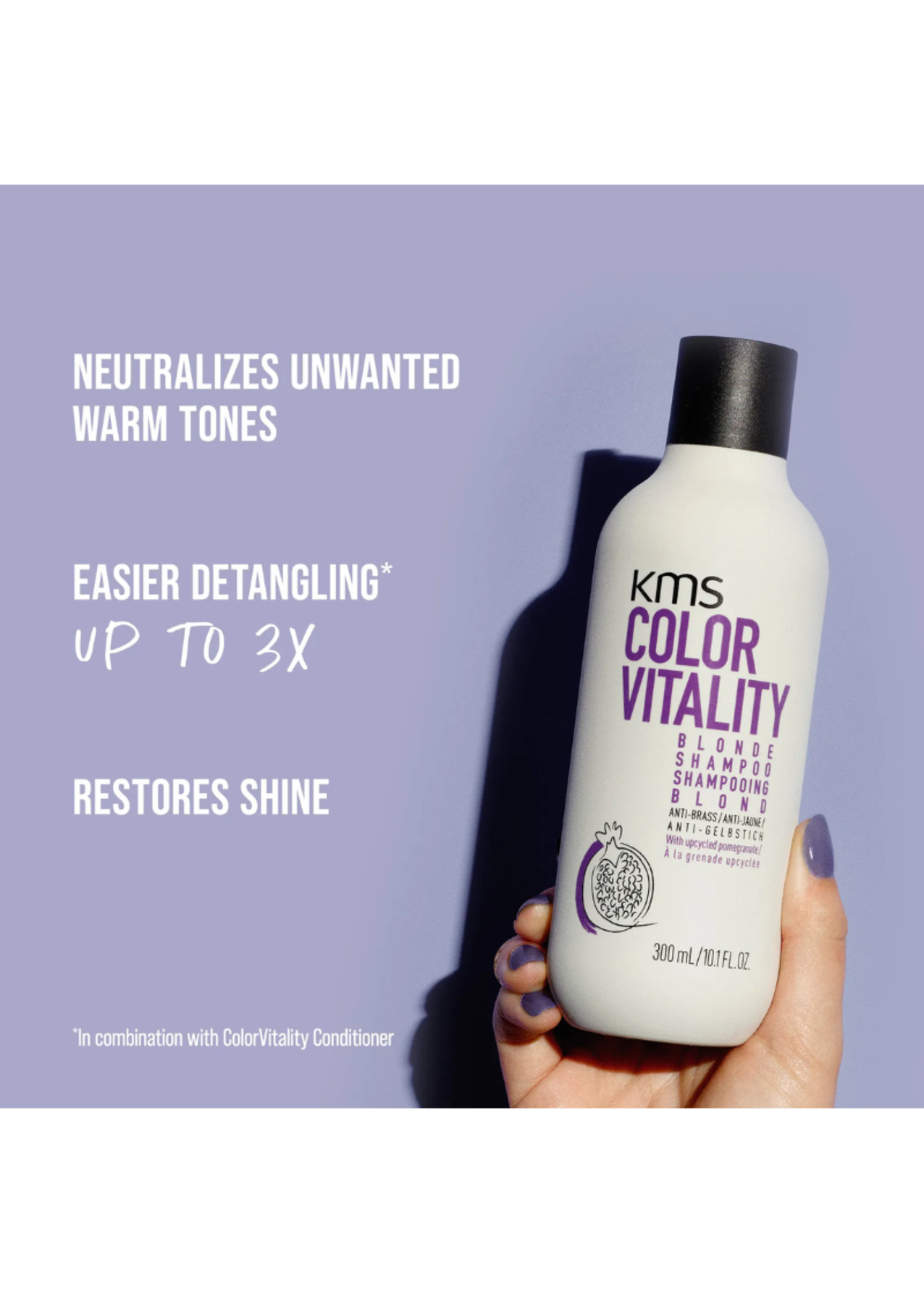 KMS KMS Colorvitality Blonde Shampoo 300ml