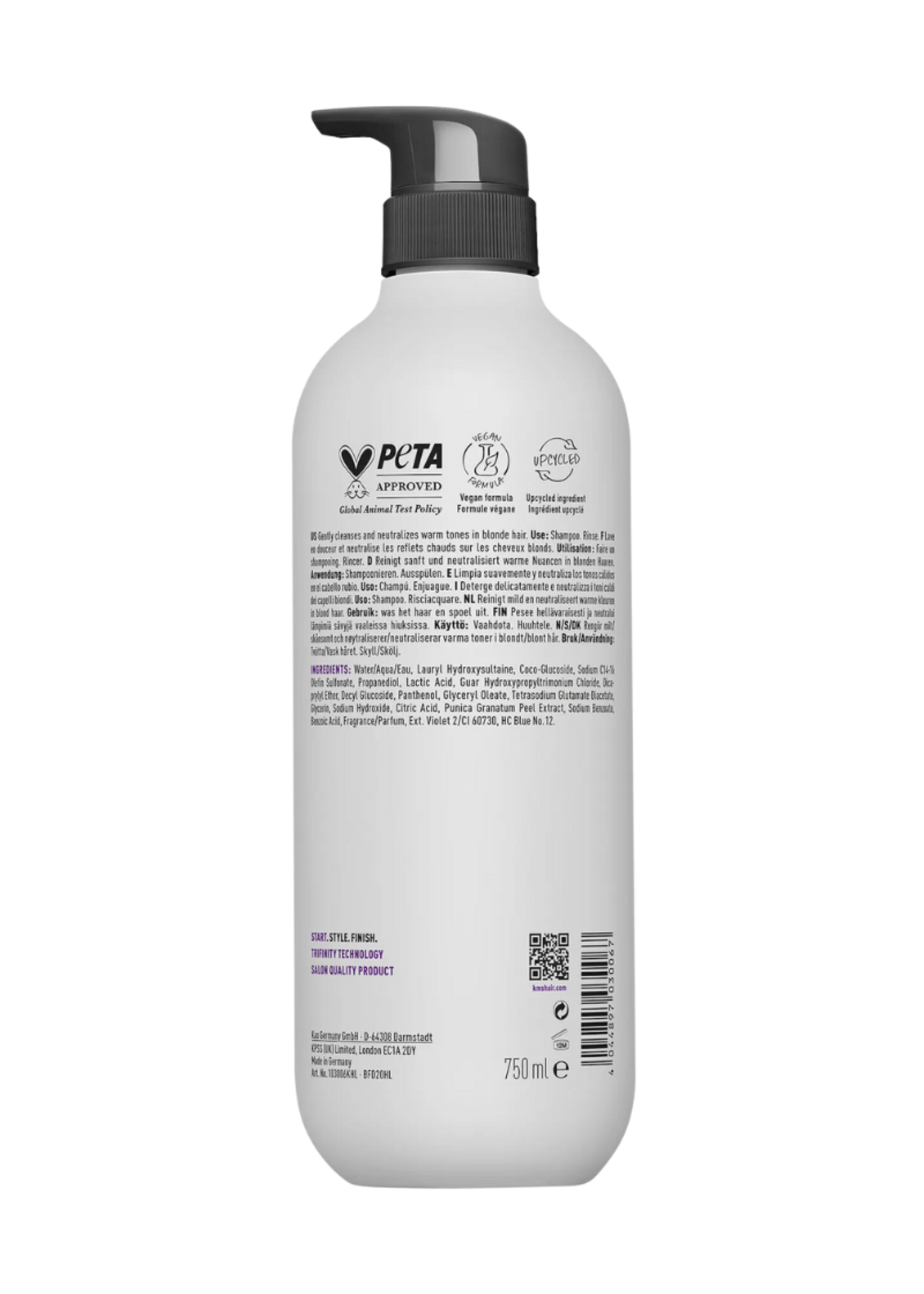 KMS KMS Colorvitality Blonde Shampoo 750ml