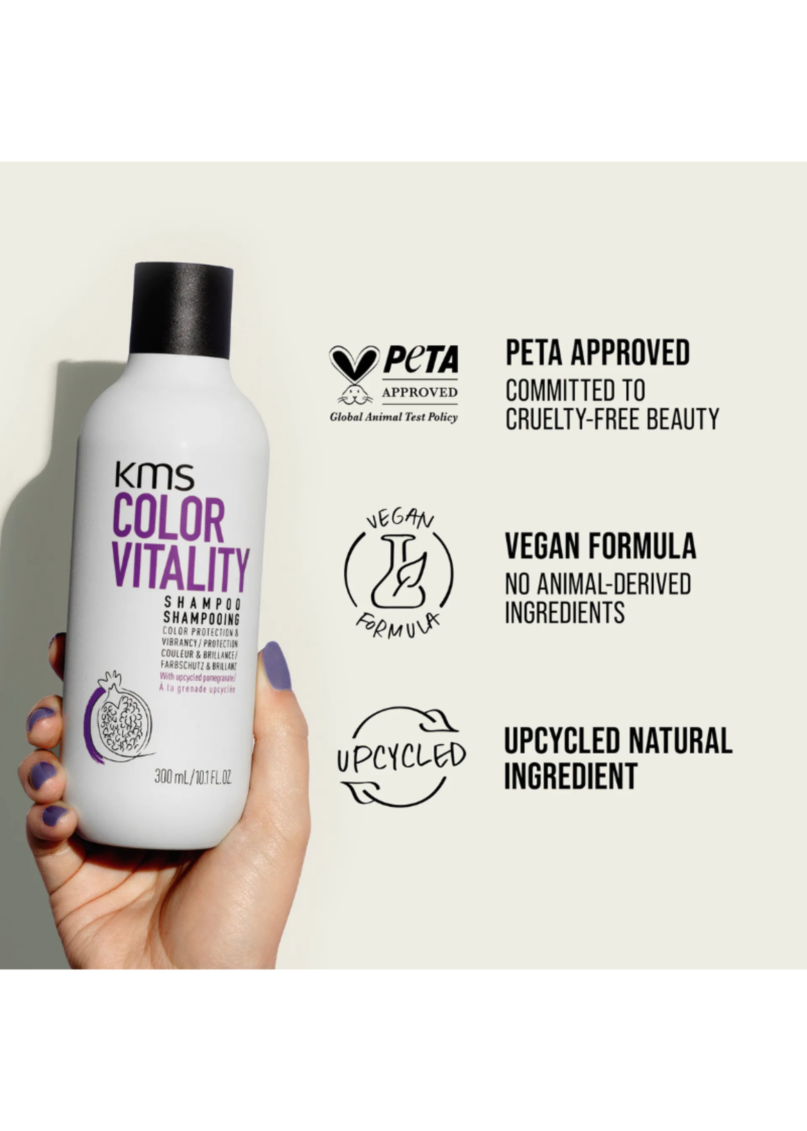 KMS KMS Colorvitality Shampoo 300ml