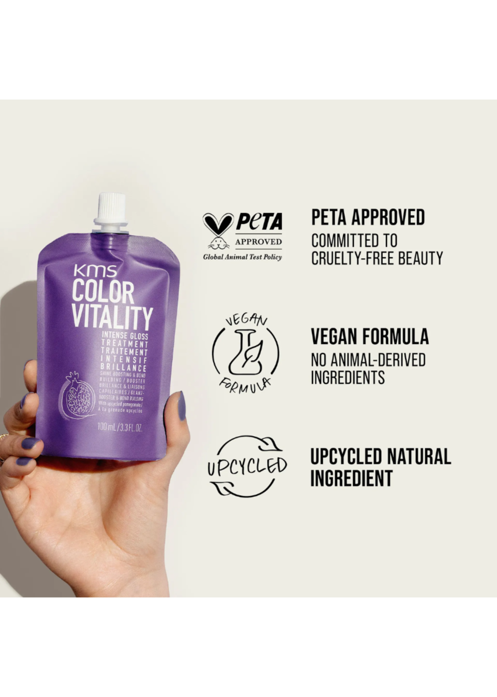KMS KMS Colorvitality Intense Gloss Treatment 500ml