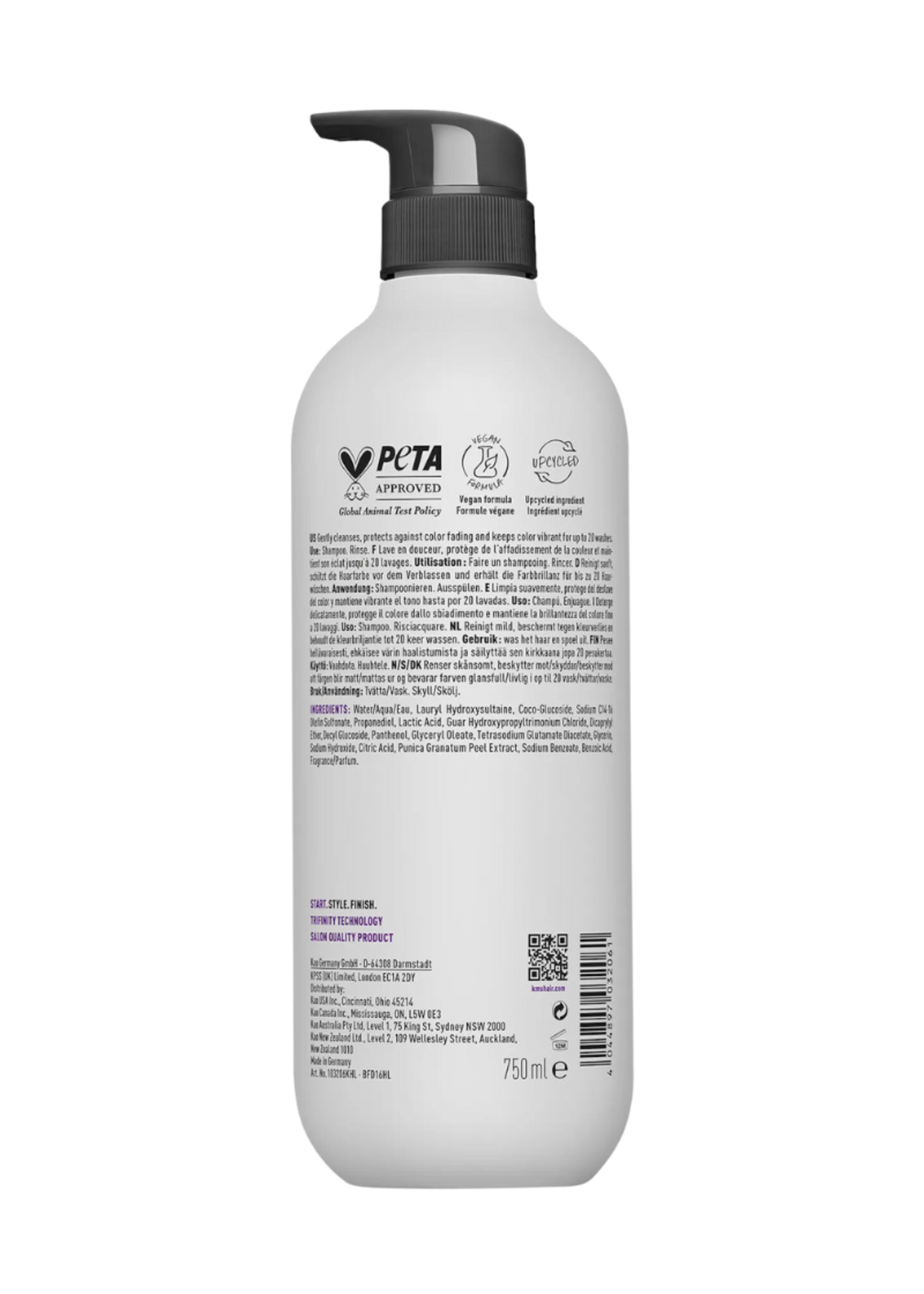 KMS KMS Colorvitality Shampoo 750ml