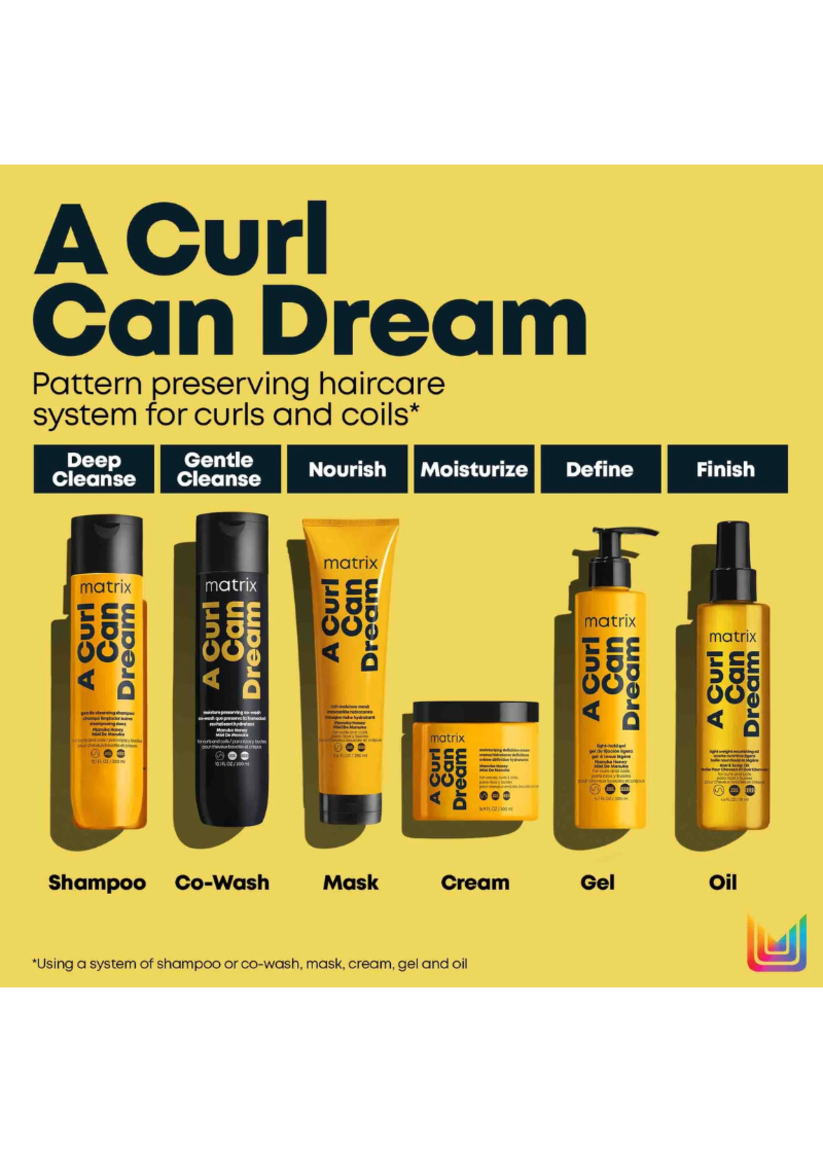Matrix Matrix A Curl Can Dream Rich Mask 1L