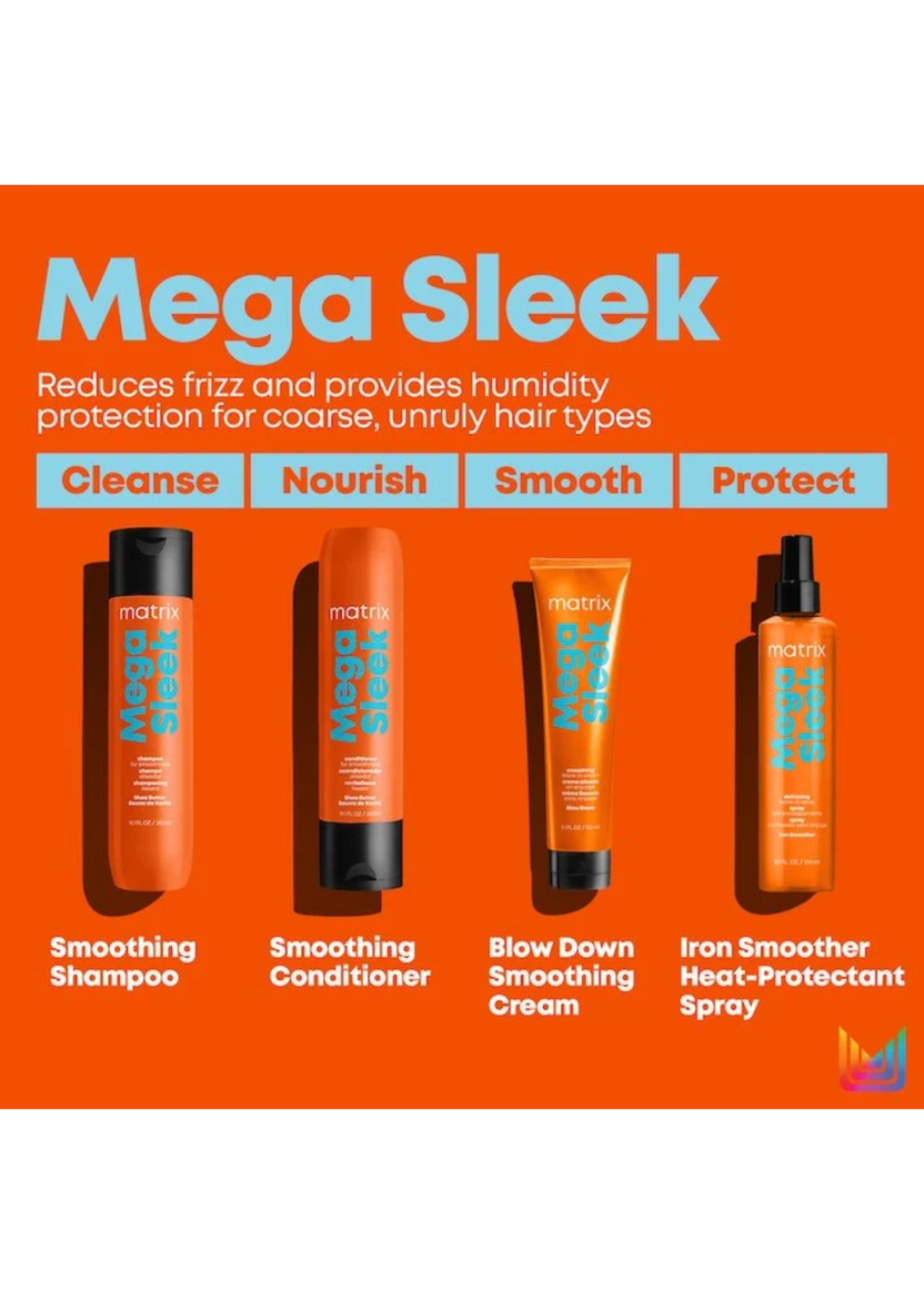Matrix Matrix Mega Sleek Iron Smoother 250ml (Classic)