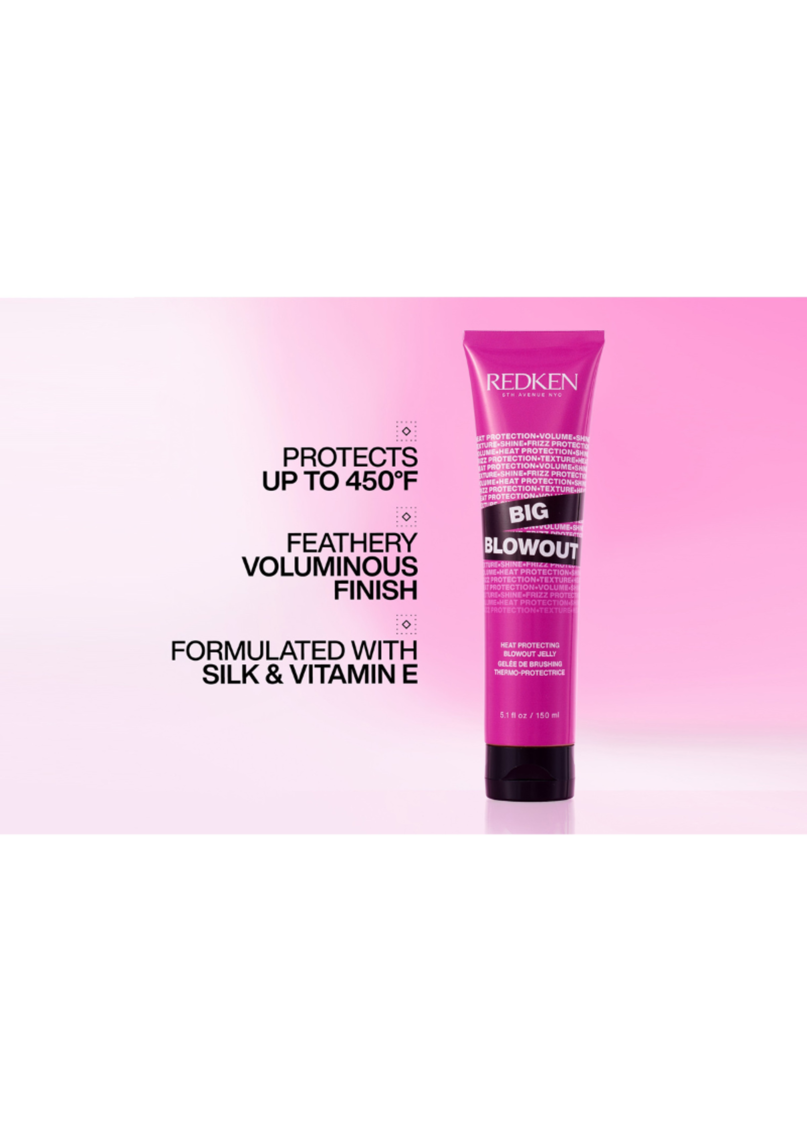 Redken Redken Big Blowout Heat Protecting Blowout Jelly 150ml