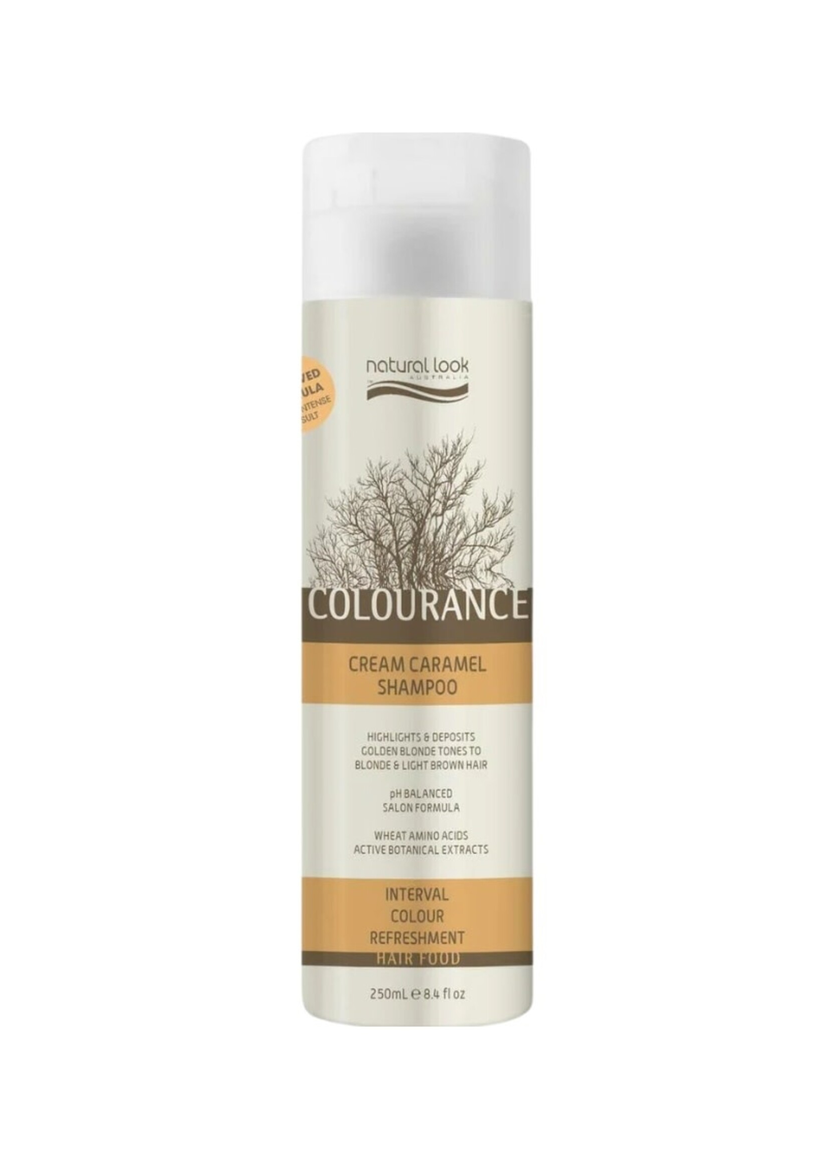 Natural Look Natural Look Colourance Cream Caramel Shampoo 250ml