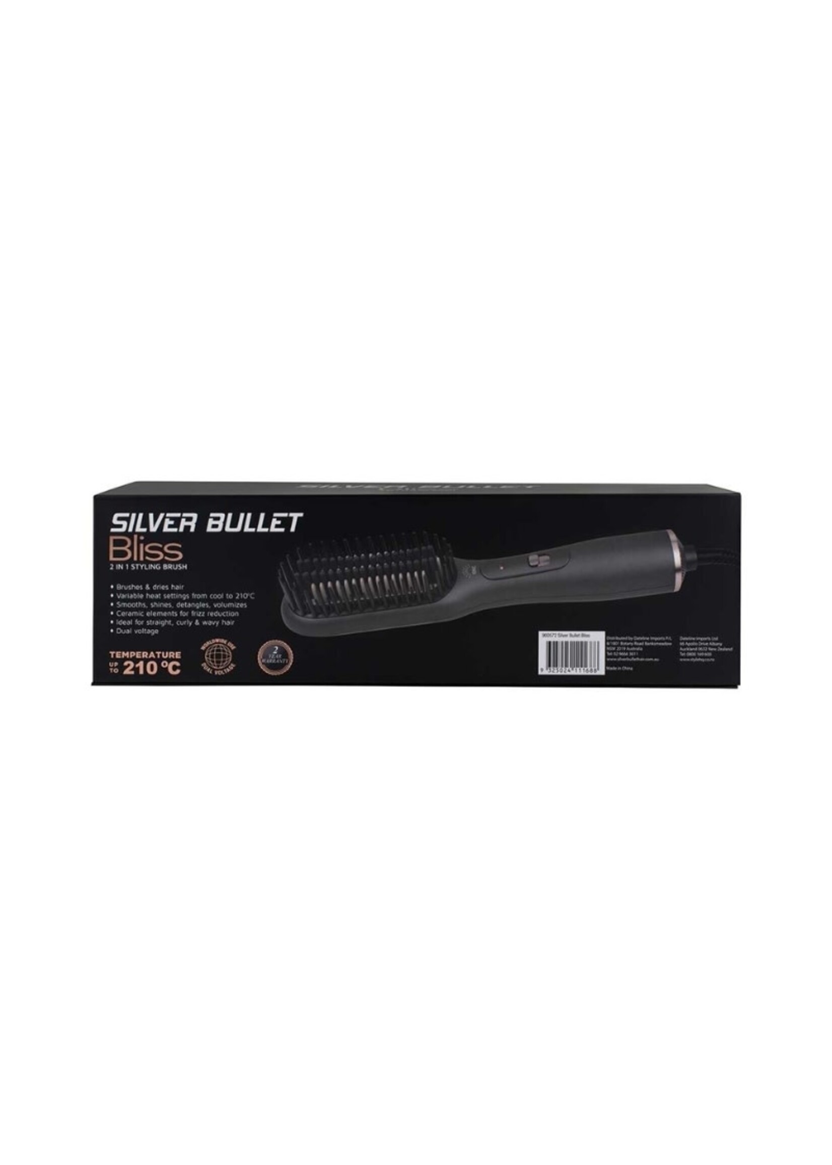 BabylissPRO Silver Bullet Bliss  2 In 1 Styling Brush