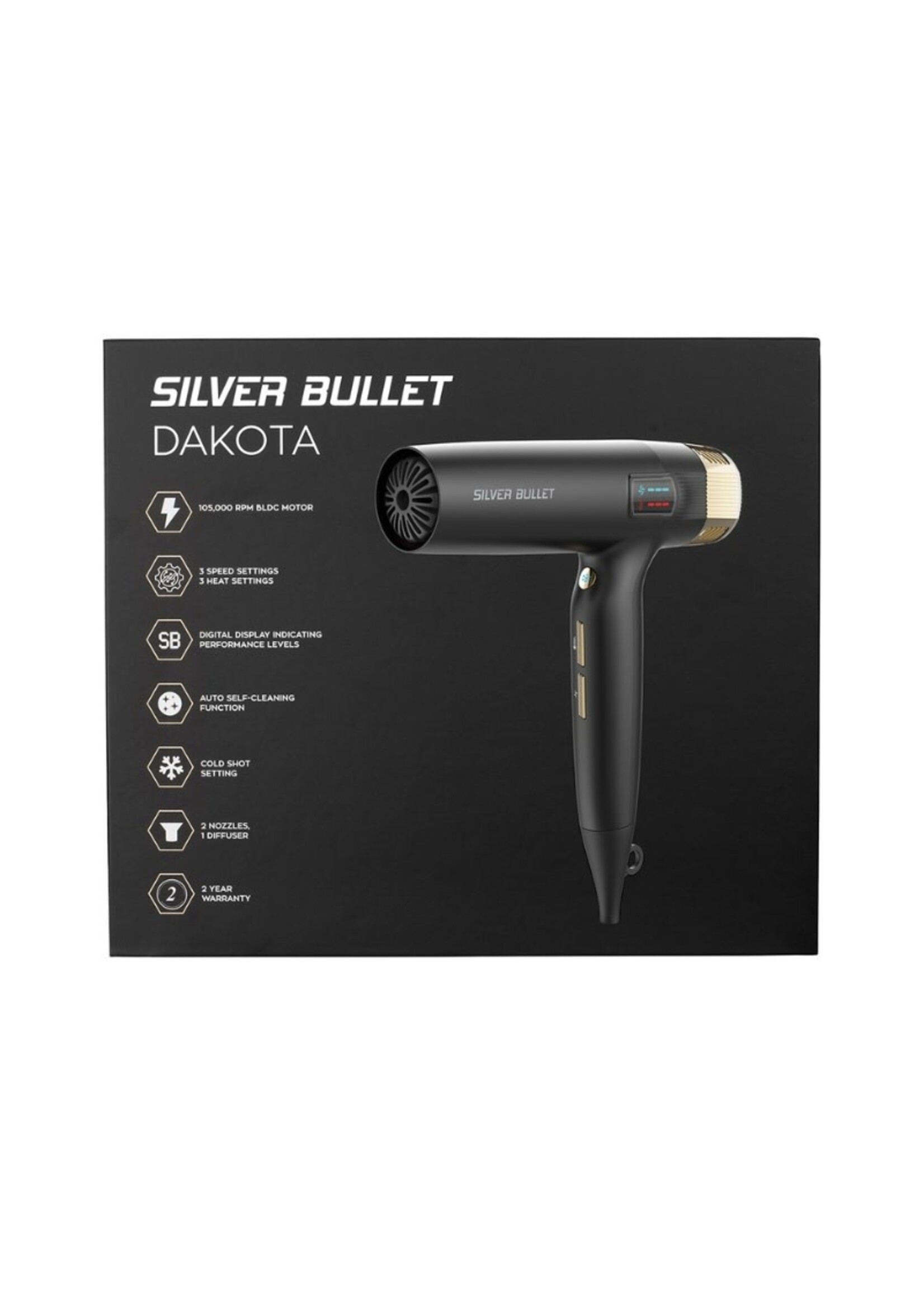 Silver Bullet Silver Bullet Dakota Dryer - Black